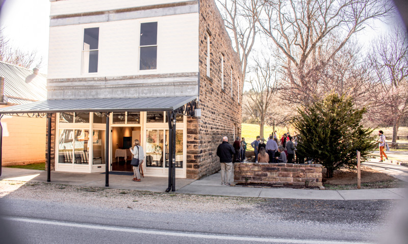 historic building that houses gallery at Cane Hill