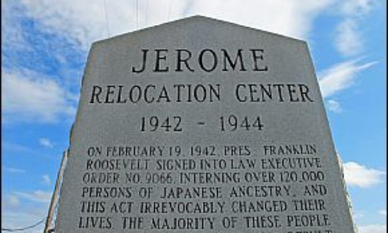 Jerome Relocation Center Historic Marker