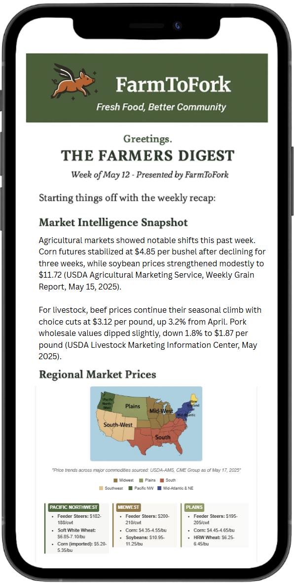 FarmToFork Newsletter