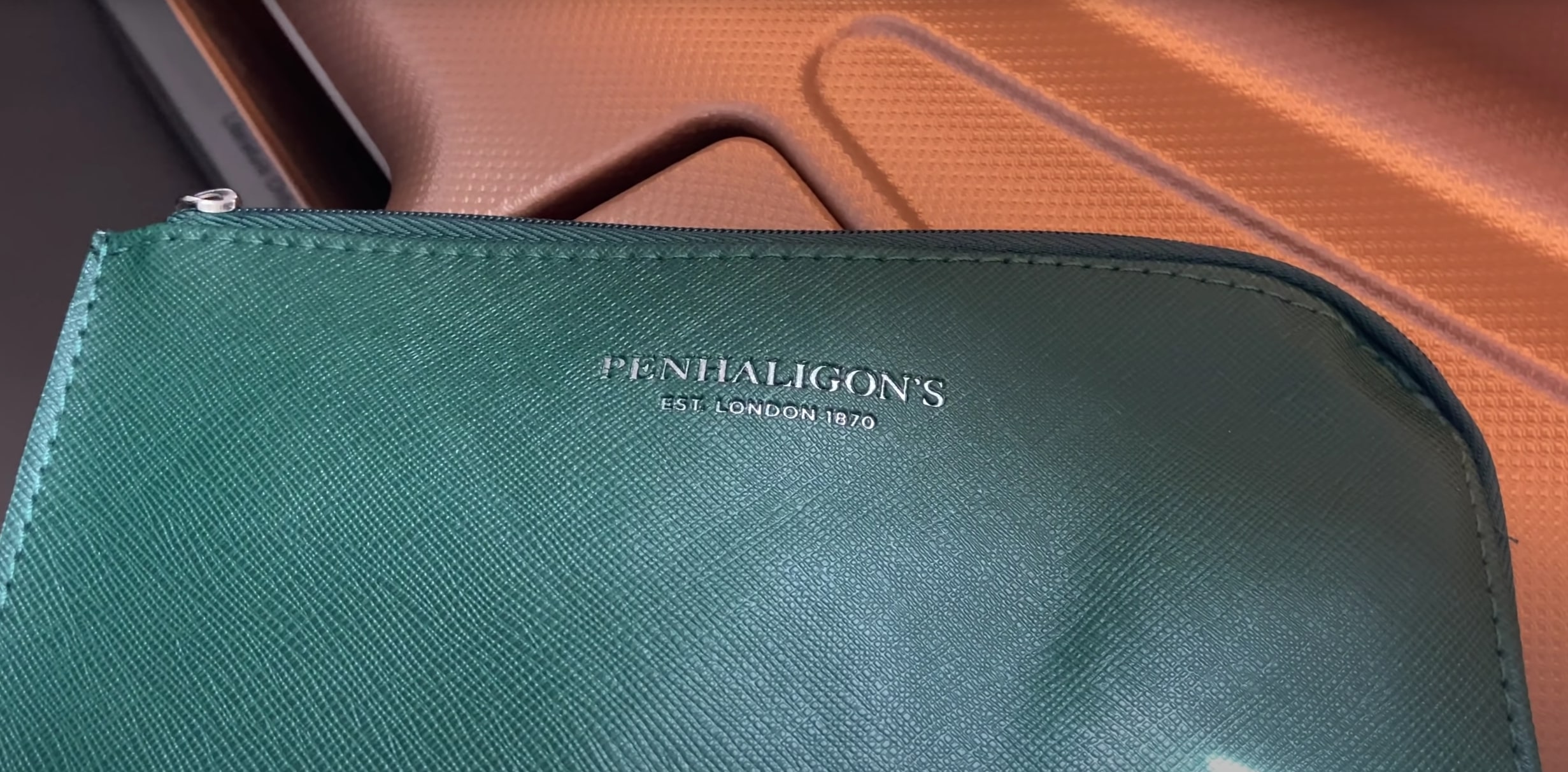 Penhaligon Amenity Kit in Singapore Airlines Business Class