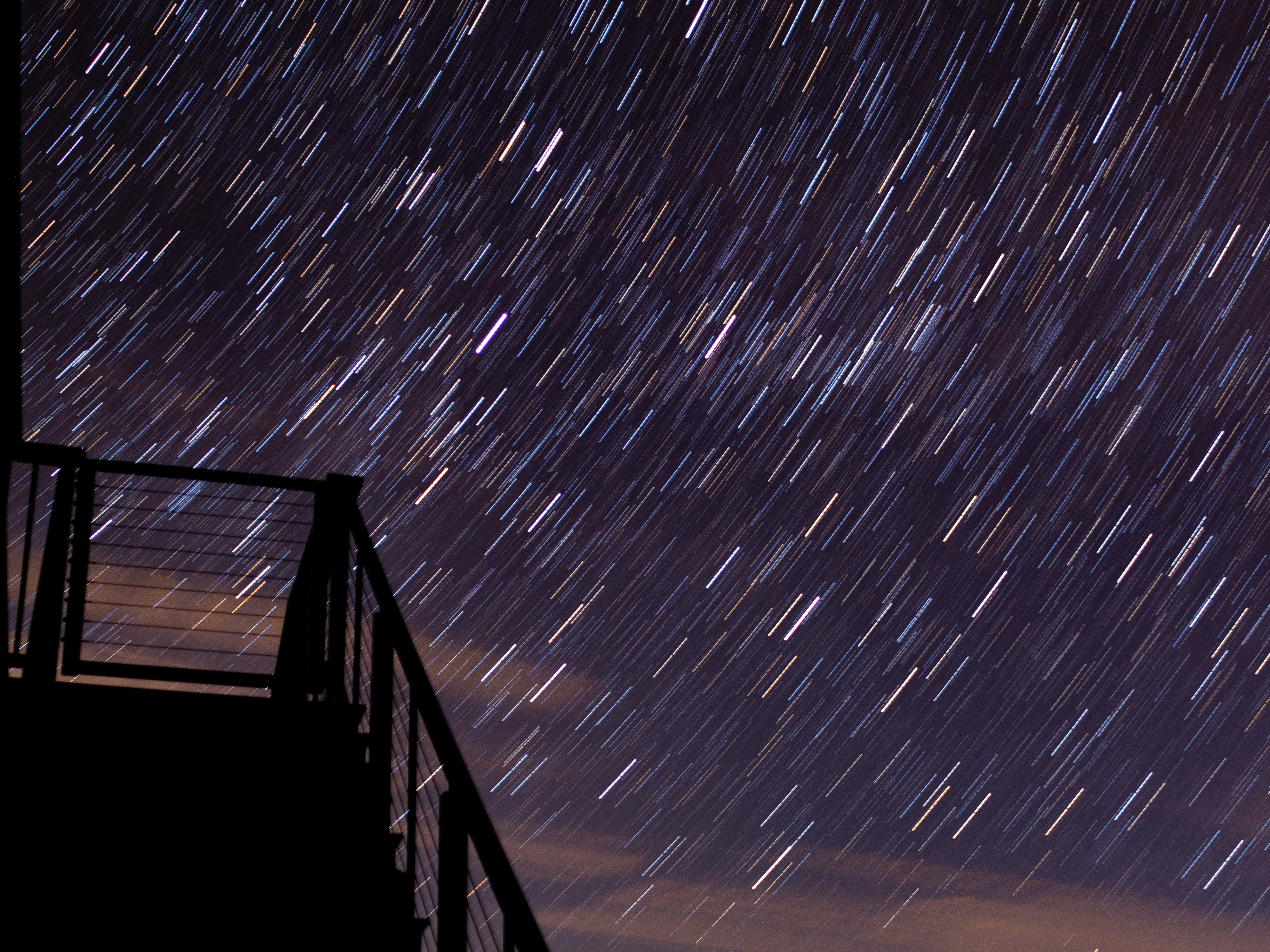 star trails