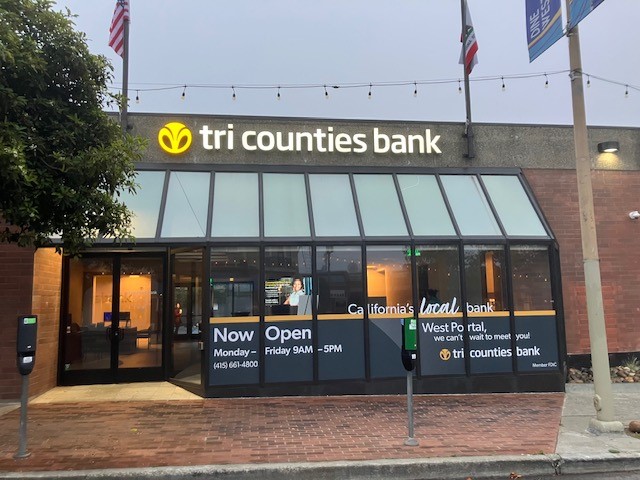 San Francisco – West Portal, California – Tri Counties Bank
