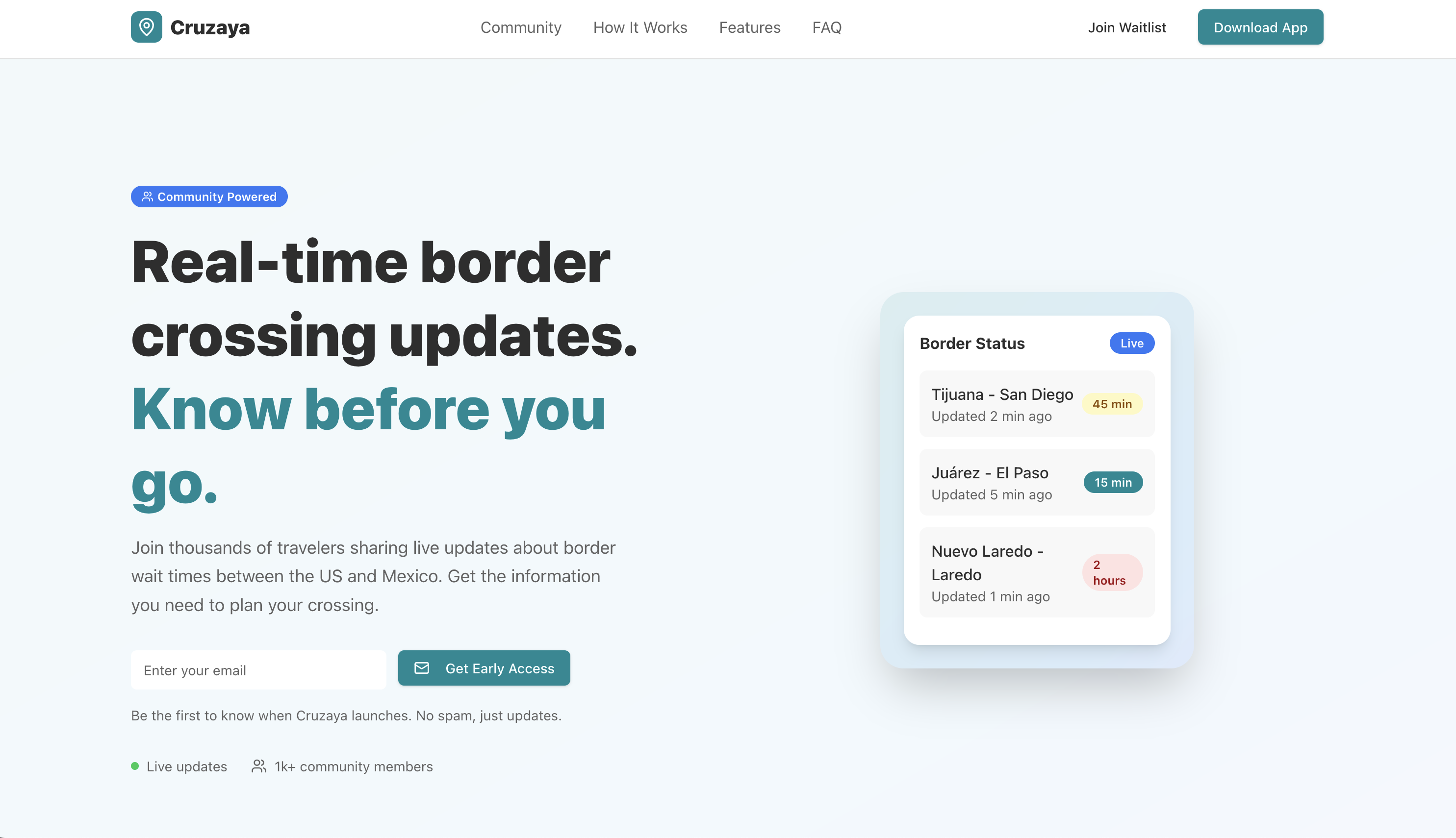 Cruza Ya: Upcoming Mobile App