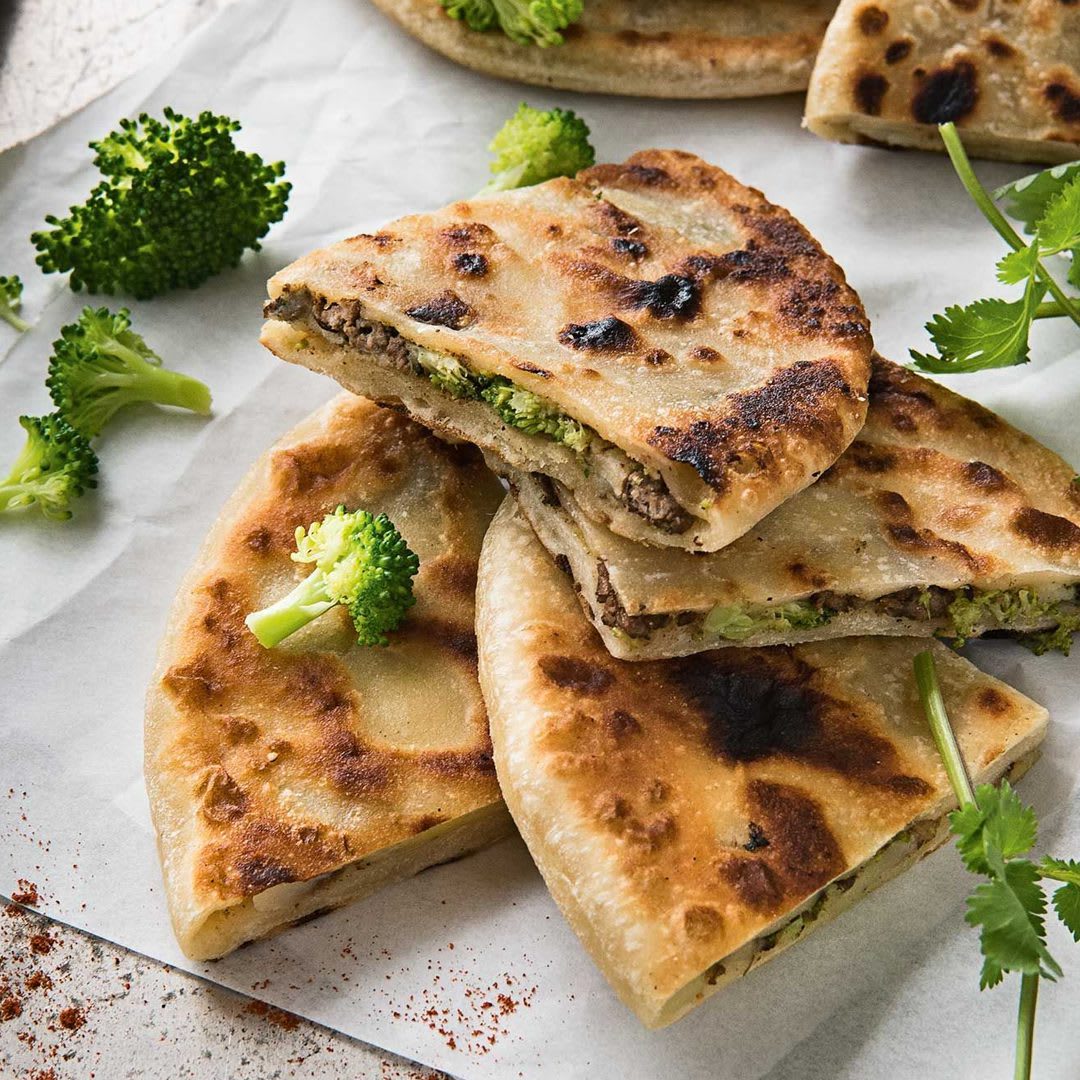 Beef paratha