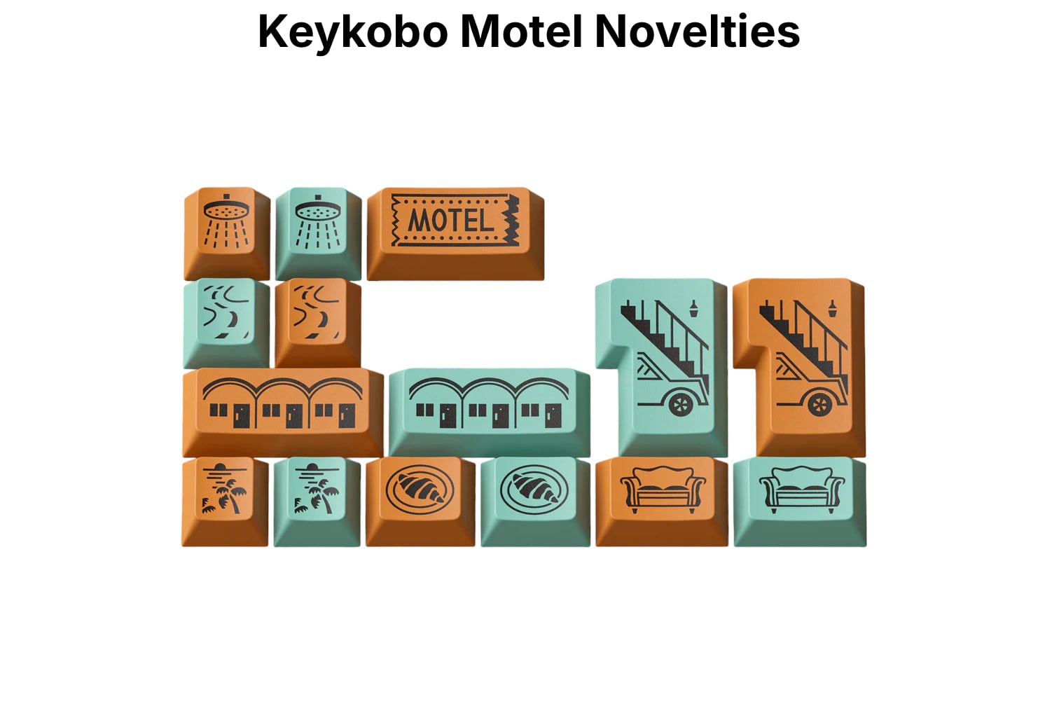 Keykobo Motel Keycap Kit