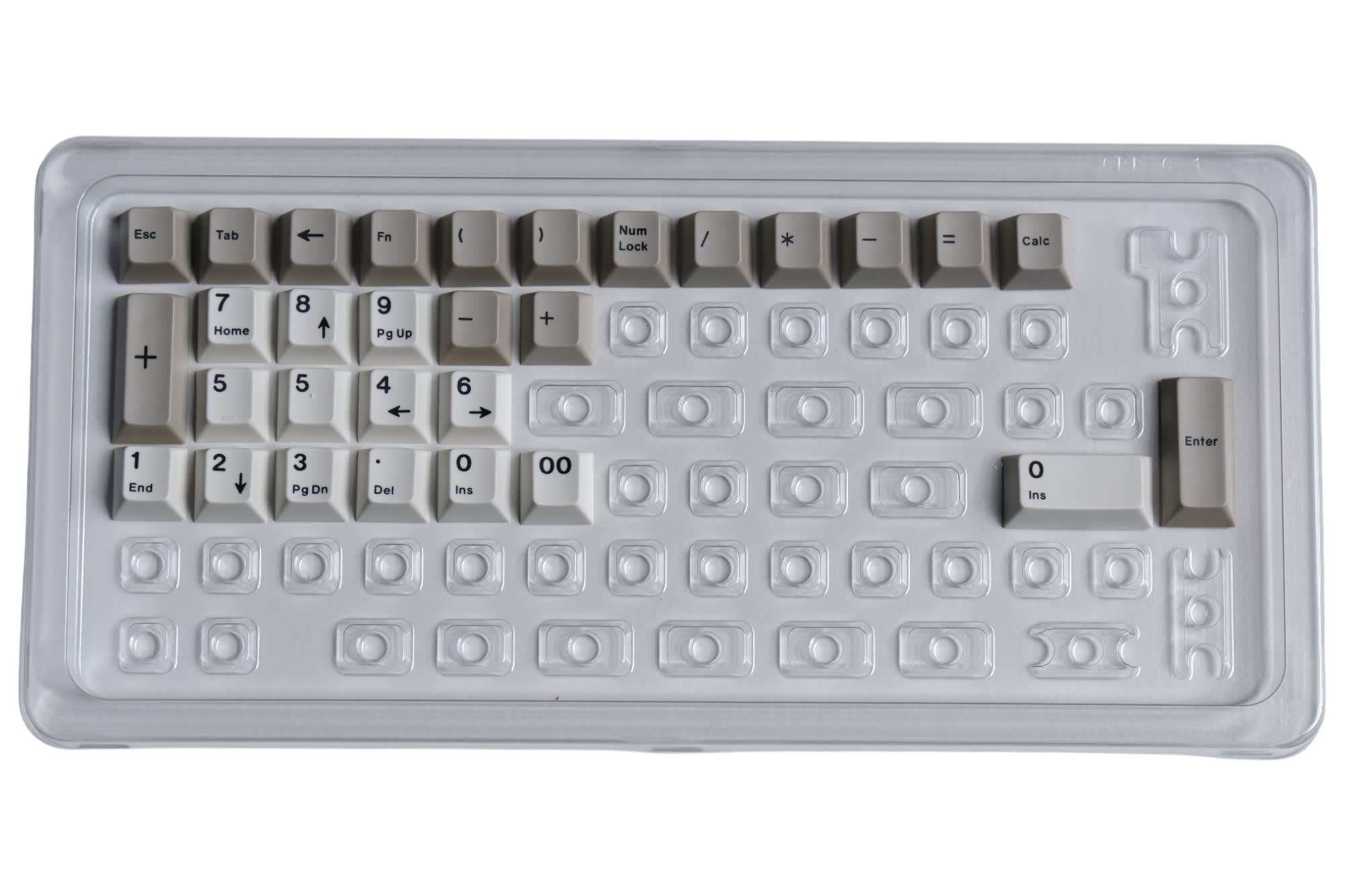 Hammerworks Numpad Beige Keycap Kit