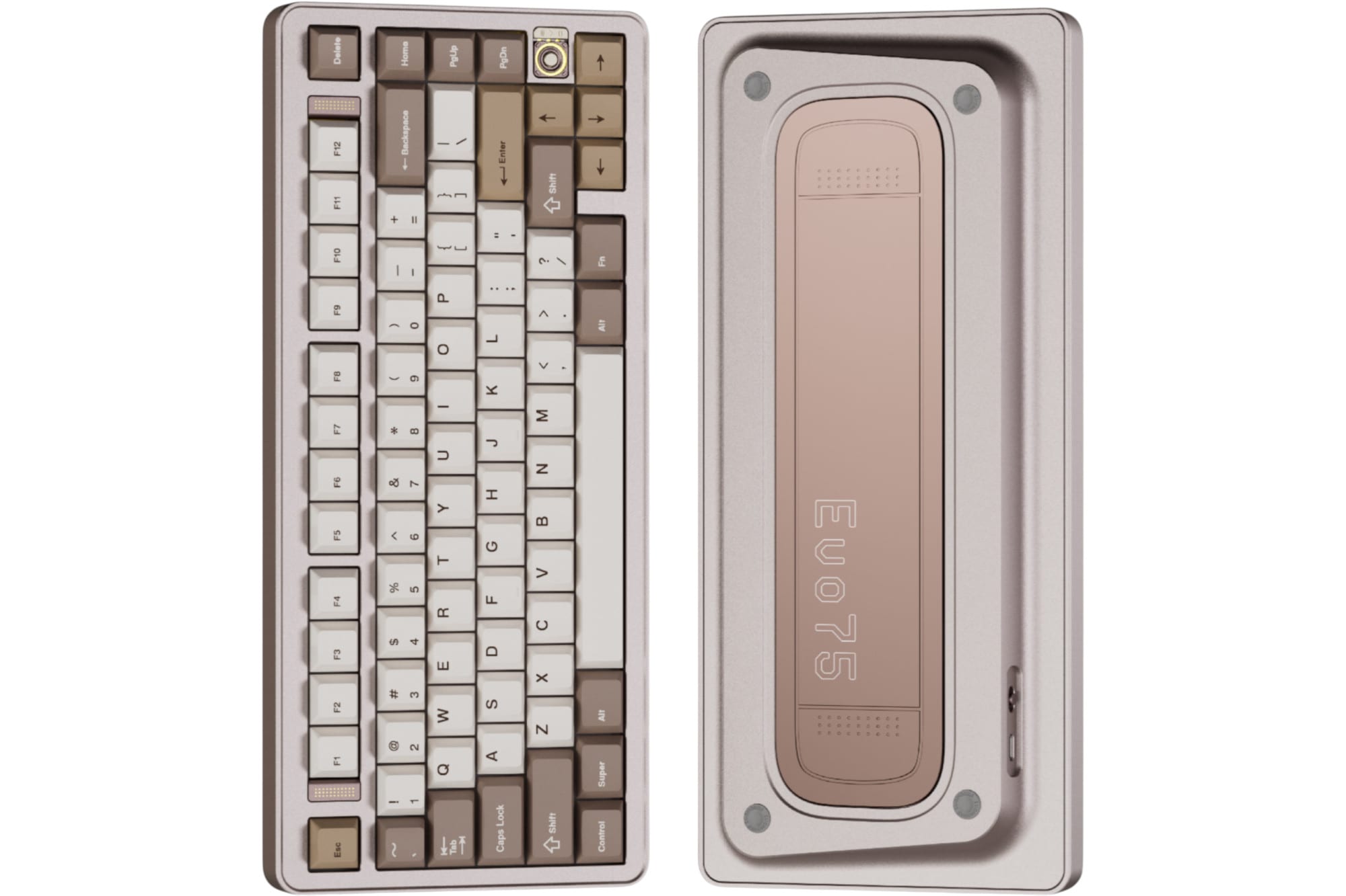 Evoworks Sandgold Evo75 Keyboard