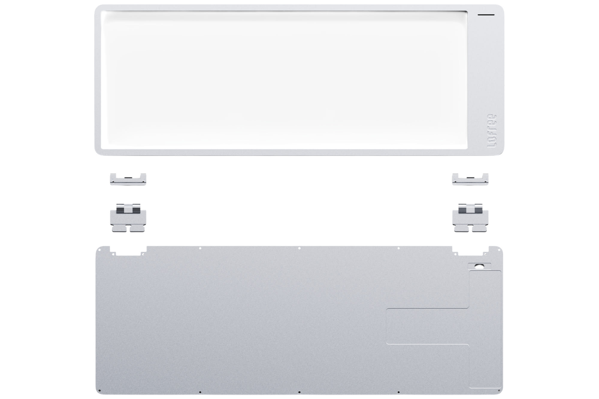 Lofree Silver Flow 2 84 Keyboard