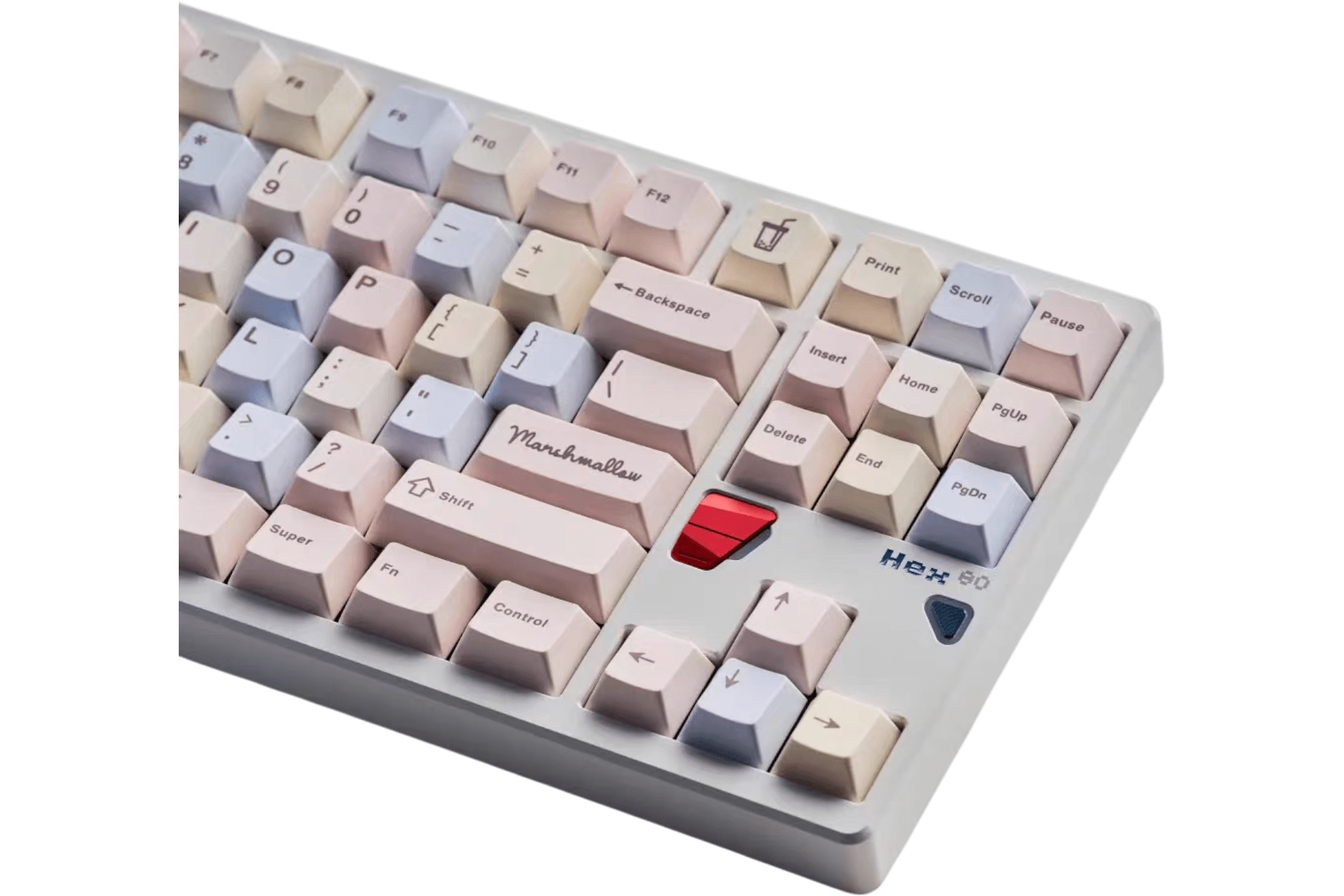 Qwertykeys Marshmallow All-in-One Keycap Kit