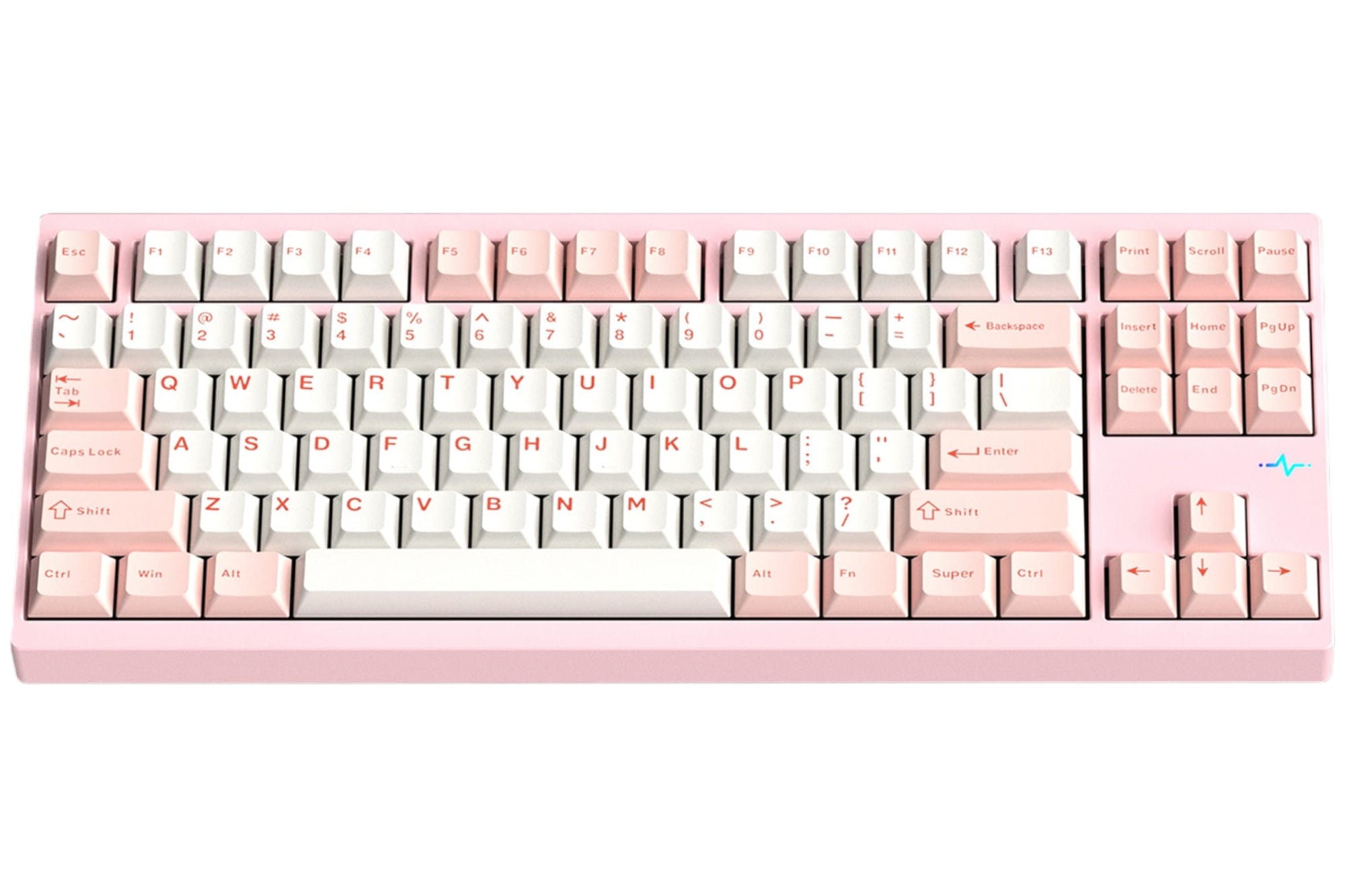 WOBKEY Crush80 Reboot Pro - Pink Keyboard