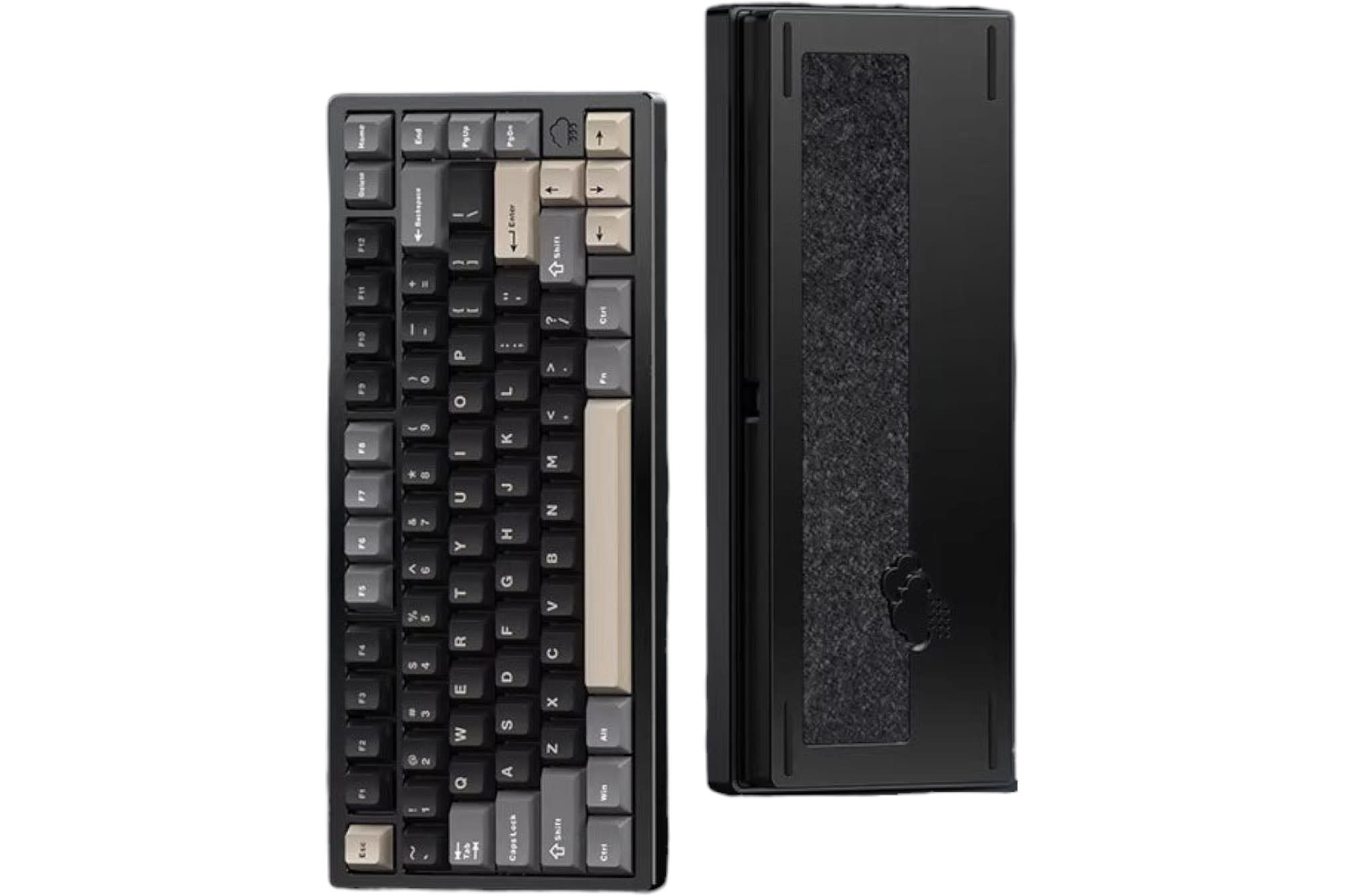 WOBKEY Rainy75 Pro - Black Keyboard