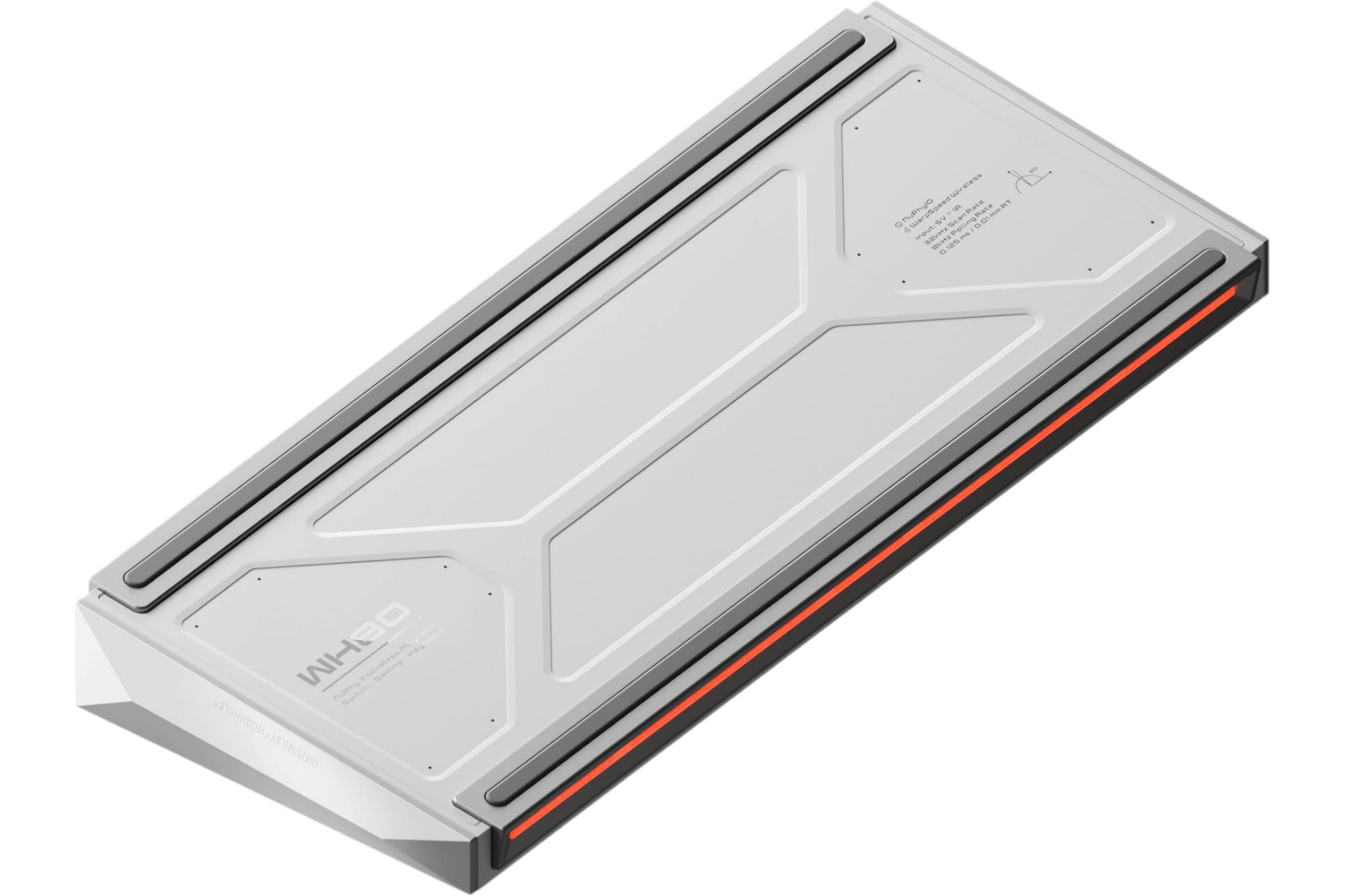 NuPhy NuPhy WH80 Wireless 80% Mechanical Keyboard - White Keyboard