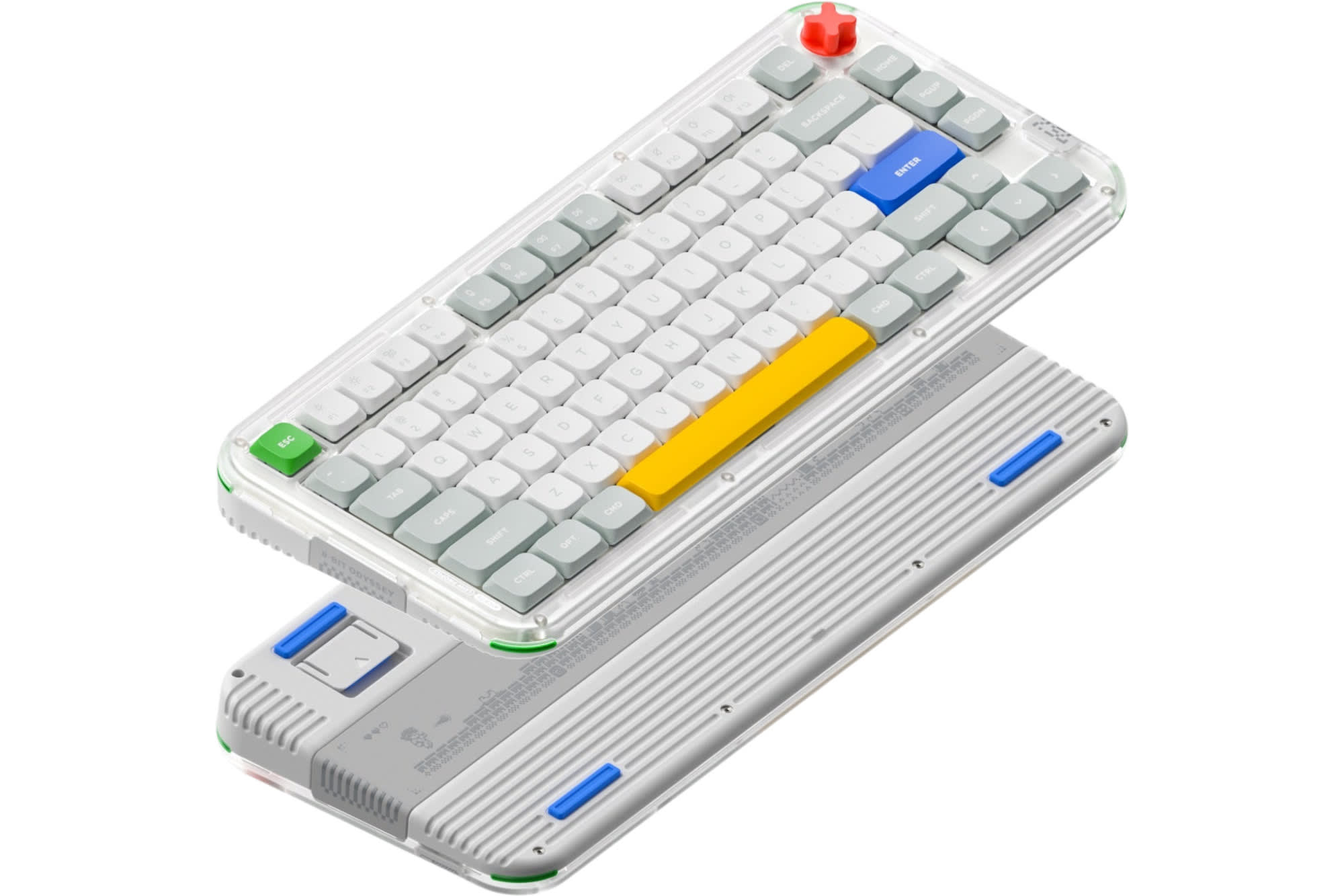 NuPhy NuPhy Kick75 Low-Profile Wireless Mechanical Keyboard - Tape Gray Keyboard