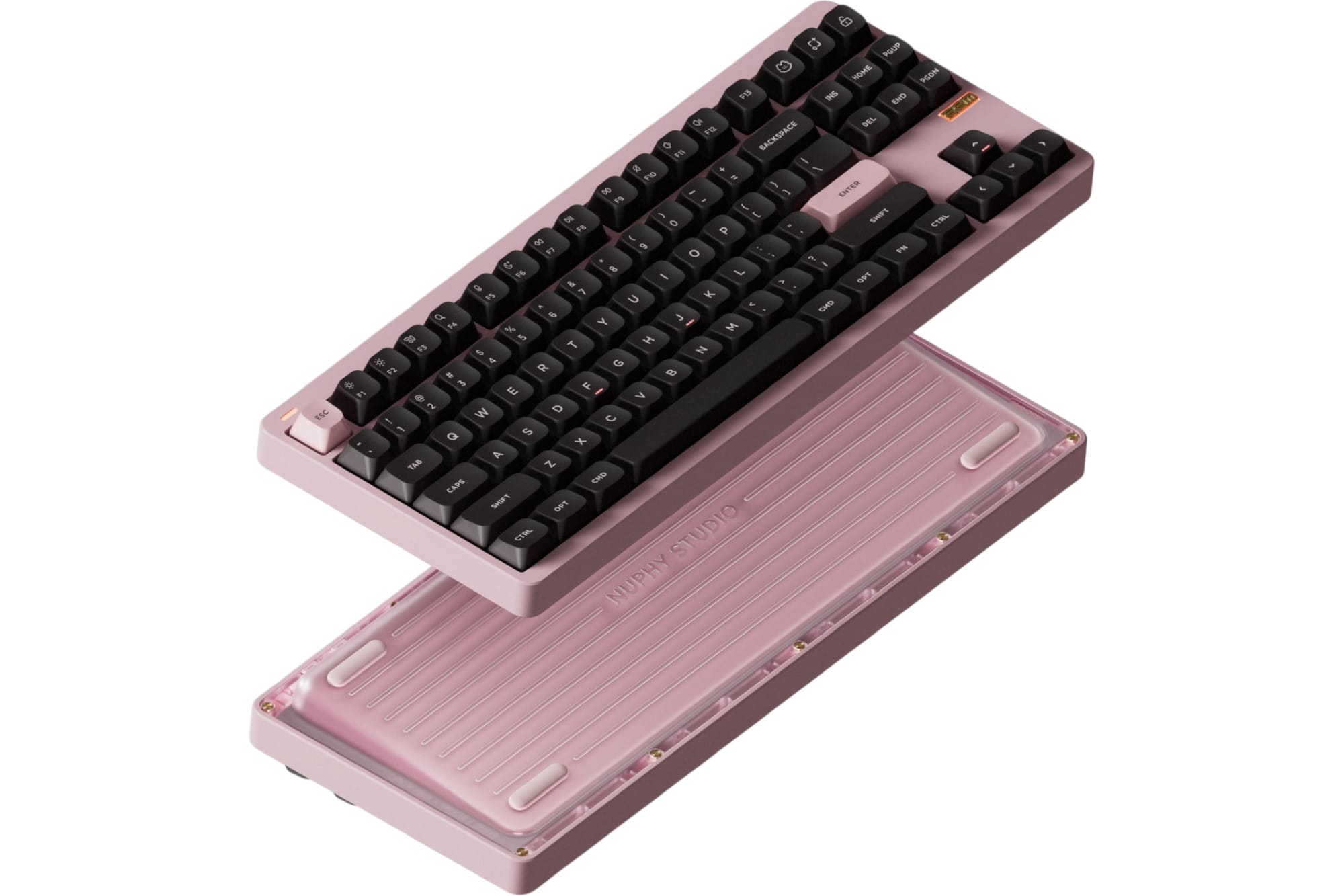 NuPhy NuPhy Gem80 Trimode 80% Barebones - Inca Rose Keyboard
