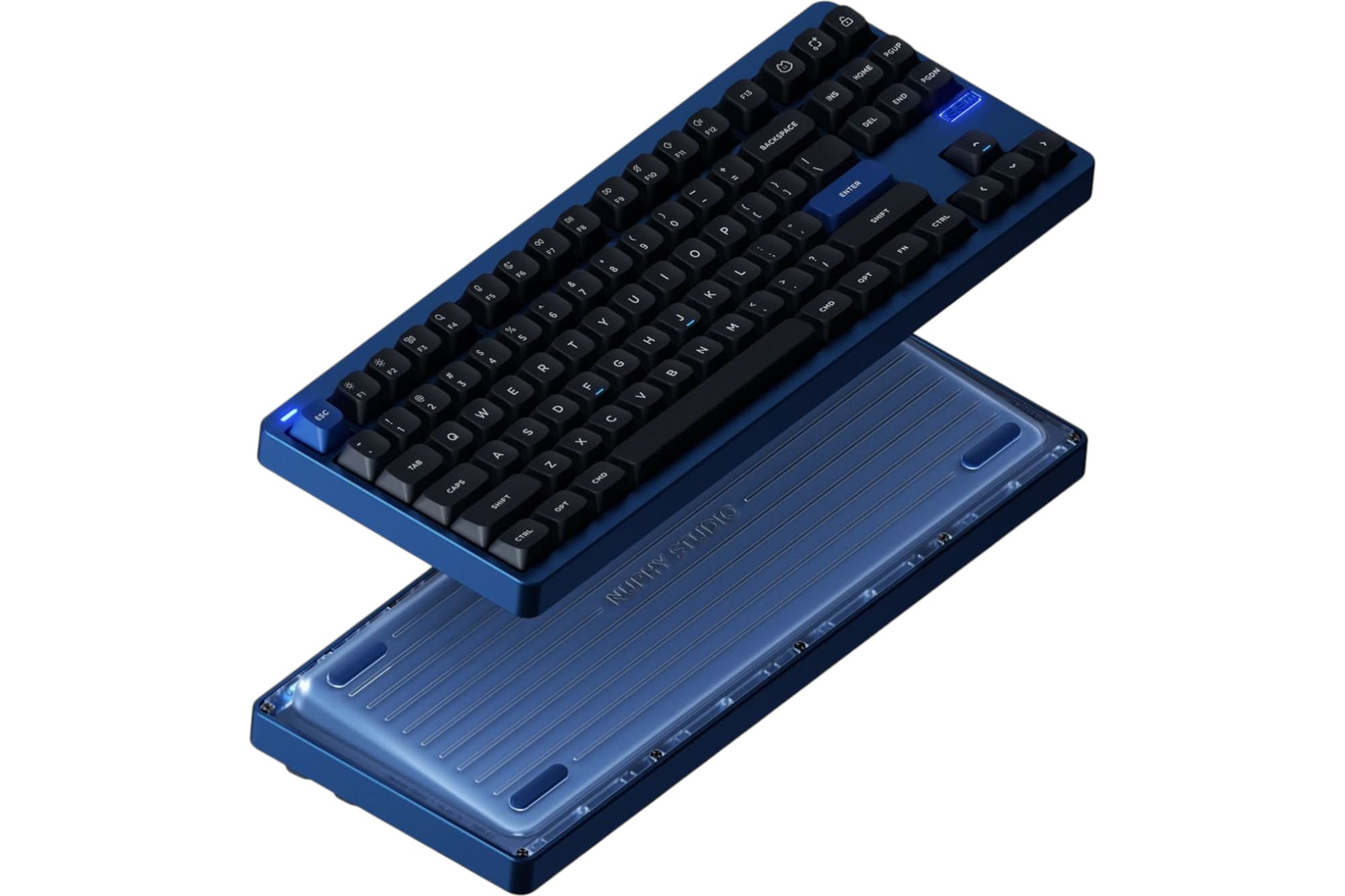 NuPhy NuPhy Gem80 Trimode 80% Barebones - Mystic Indigo Keyboard