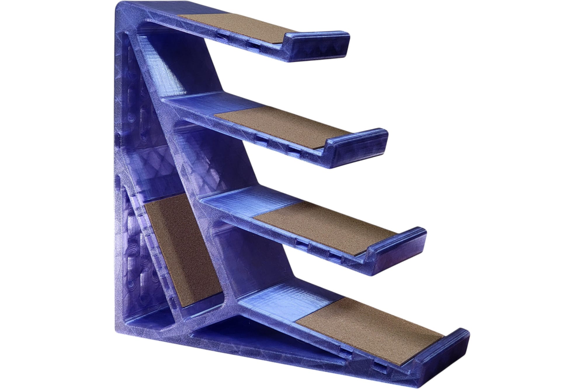 Clackify Keyboard Stand 4 Tier - Translucent Atomic Purple