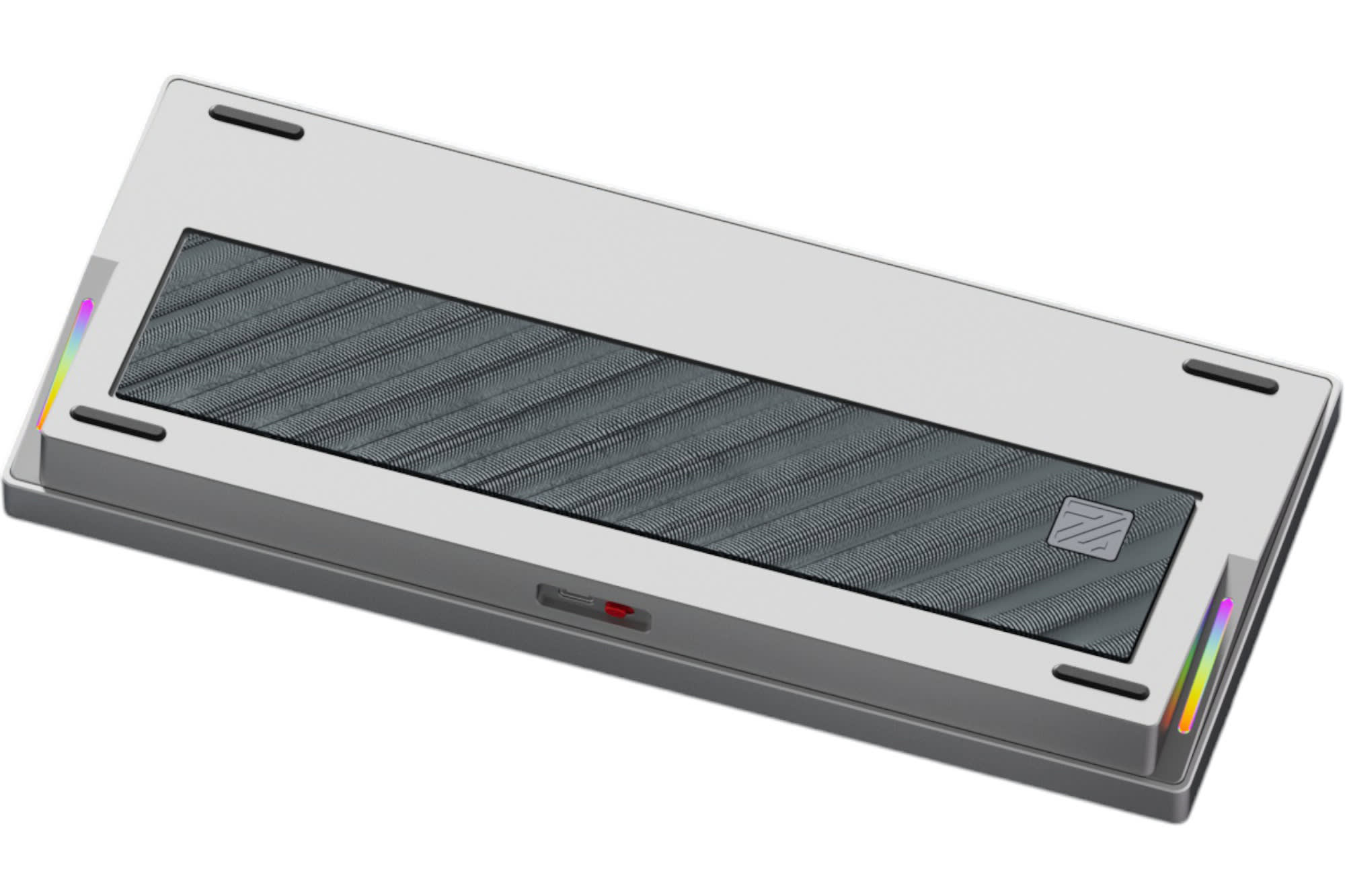 Weikav Nut75 Wireless 75% Barebones - Silver Blade Backplate Keyboard