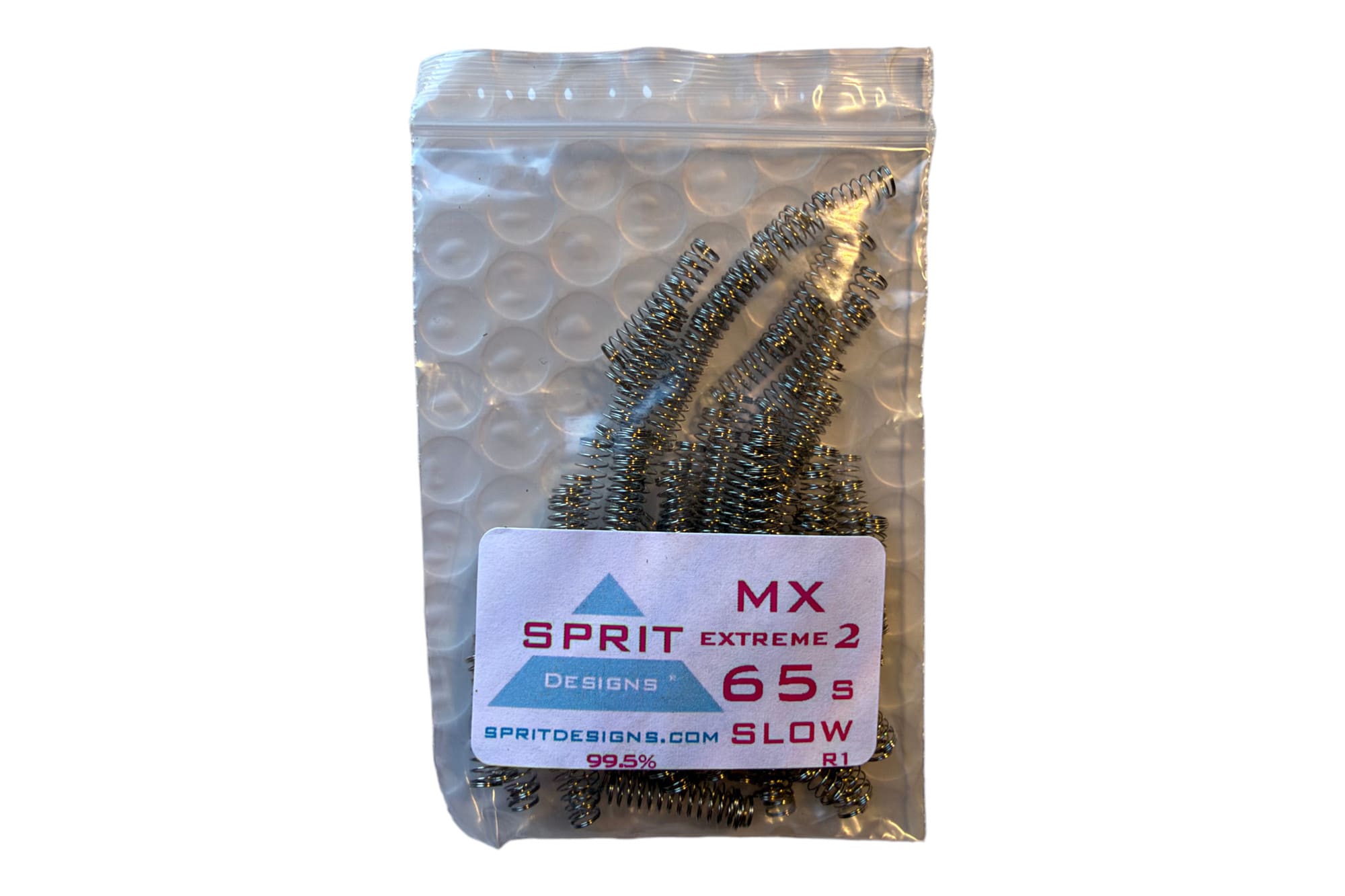 SPRiT MX Slow Extreme II Springs (65g) - 100 ct