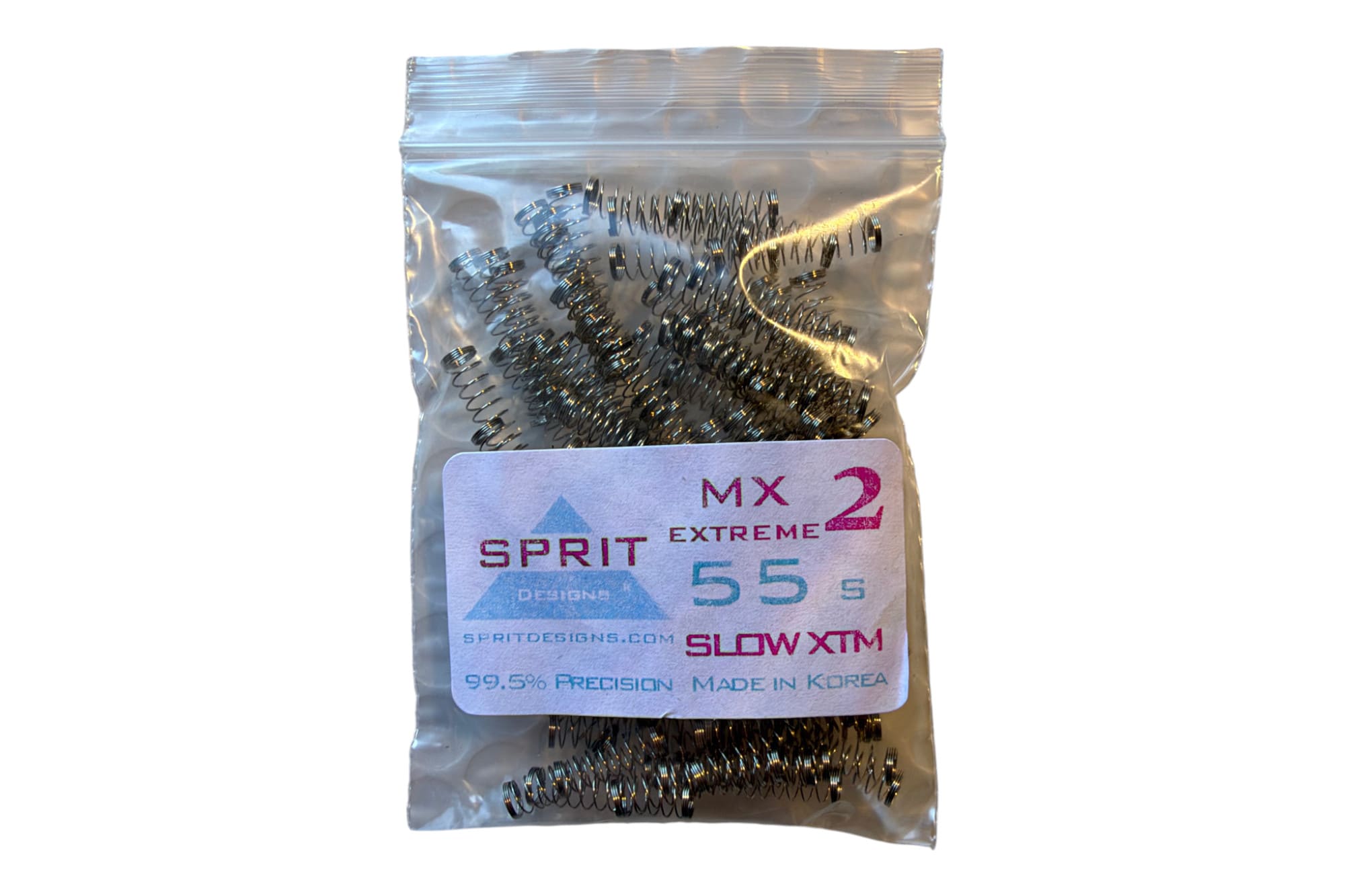 SPRiT MX Slow Extreme II XTM Springs (55g) - 100 ct