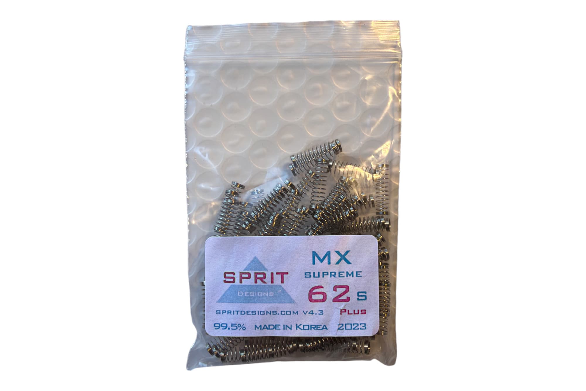 SPRiT MX Supreme Plus Springs (62g) - 100 ct