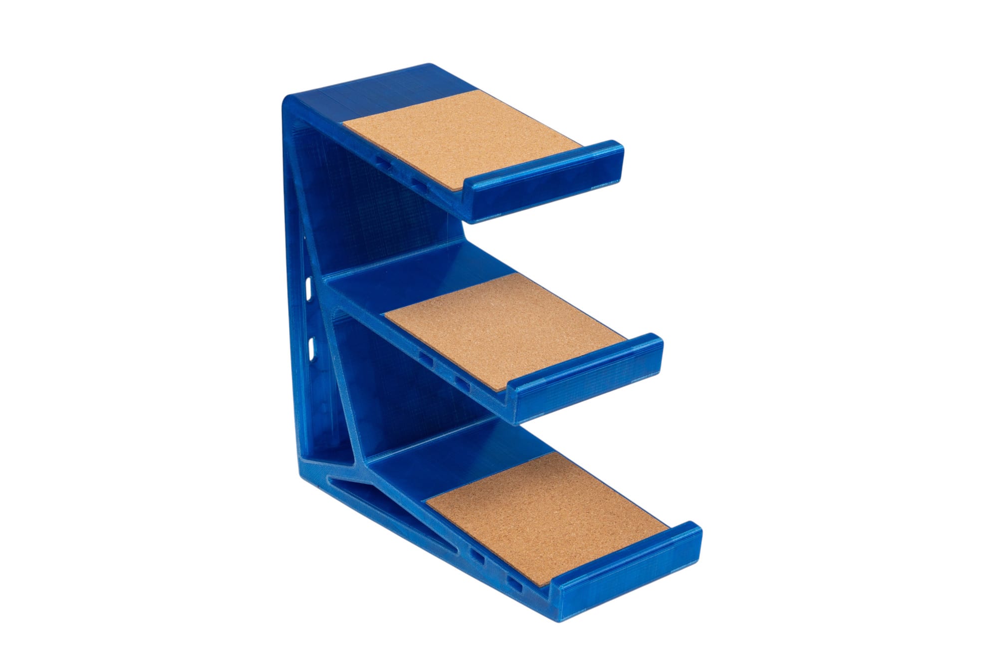 Clackify Keyboard Stand 3 Tier - Translucent Sapphire Blue