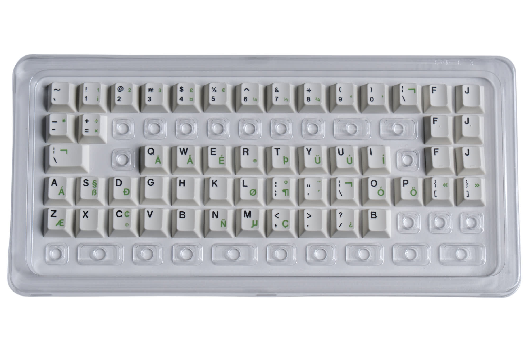 Hammerworks Alphas Irish Green Keycap Kit