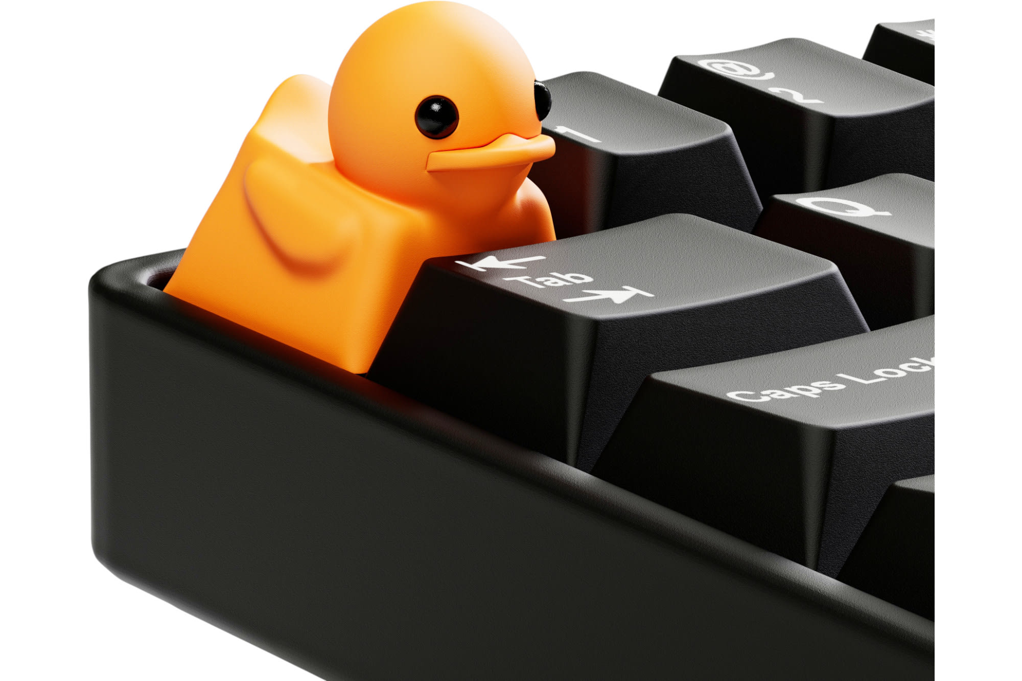 Duckeys Orange Duckey Keycap Keycap Kit
