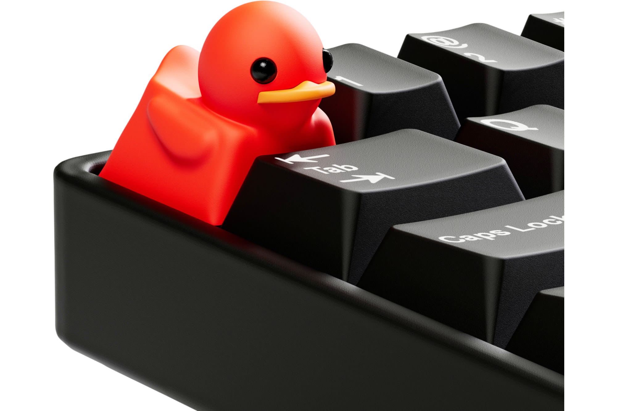 Duckeys Red Duckey Keycap Keycap Kit
