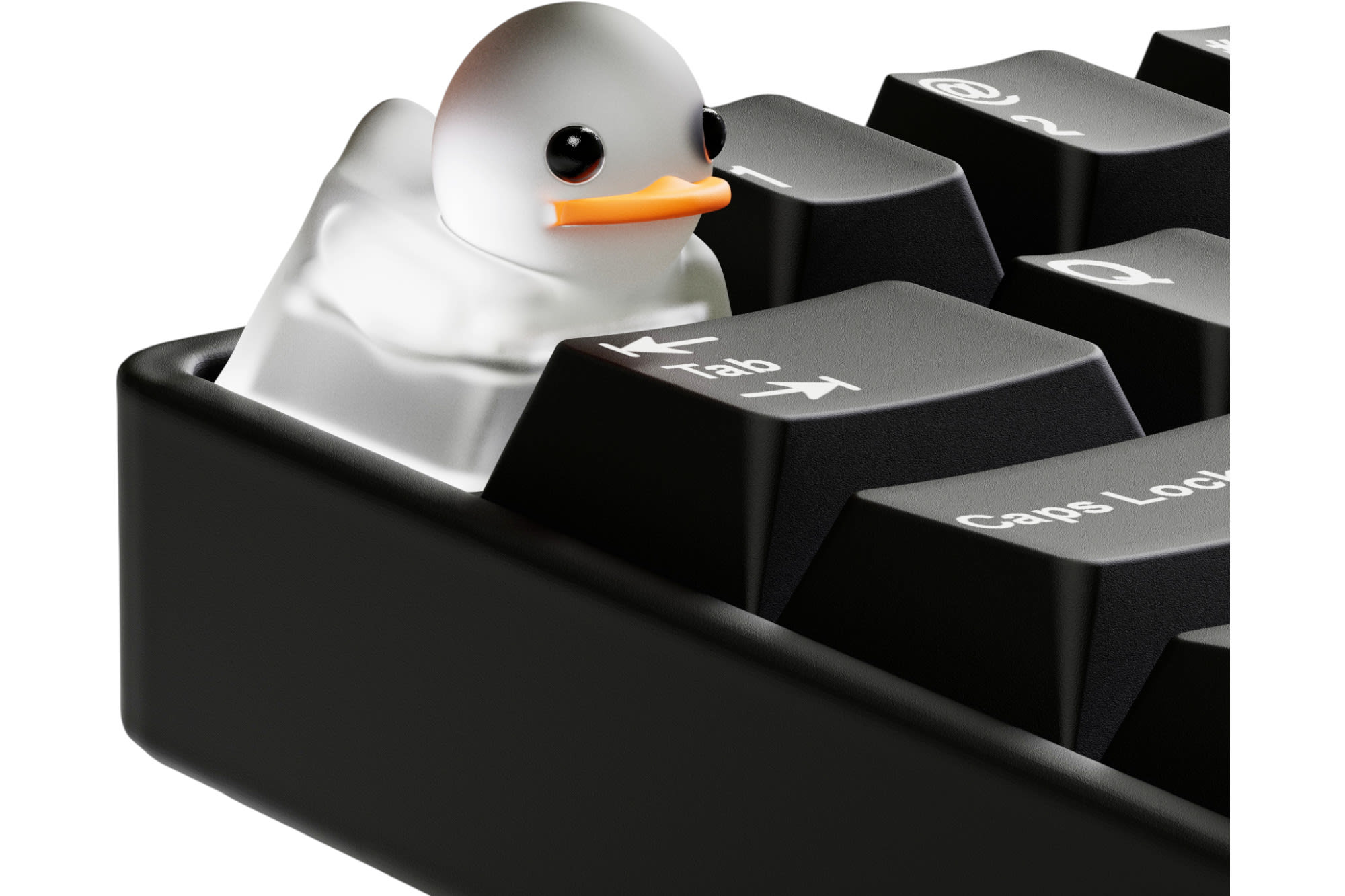 Duckeys Clear Duckey Keycap Keycap Kit