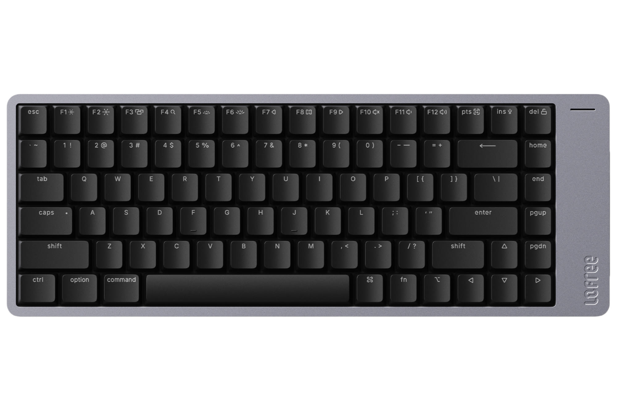 Lofree Space Gray Flow 2 84 Keyboard