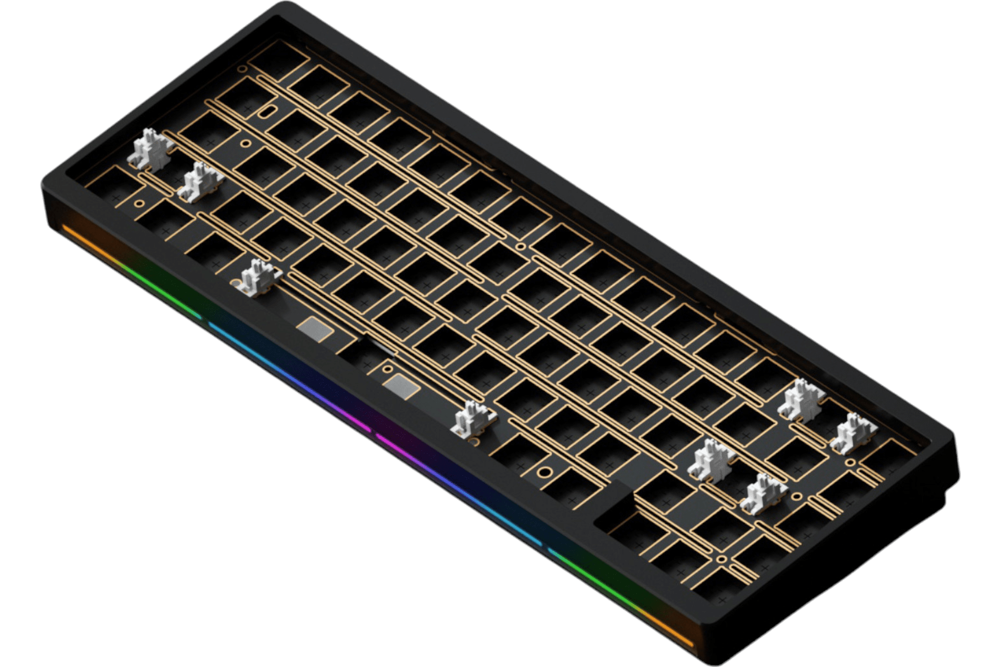 Weikav Nut65 Wireless 65% Barebones Keyboard Kit - Black Keyboard