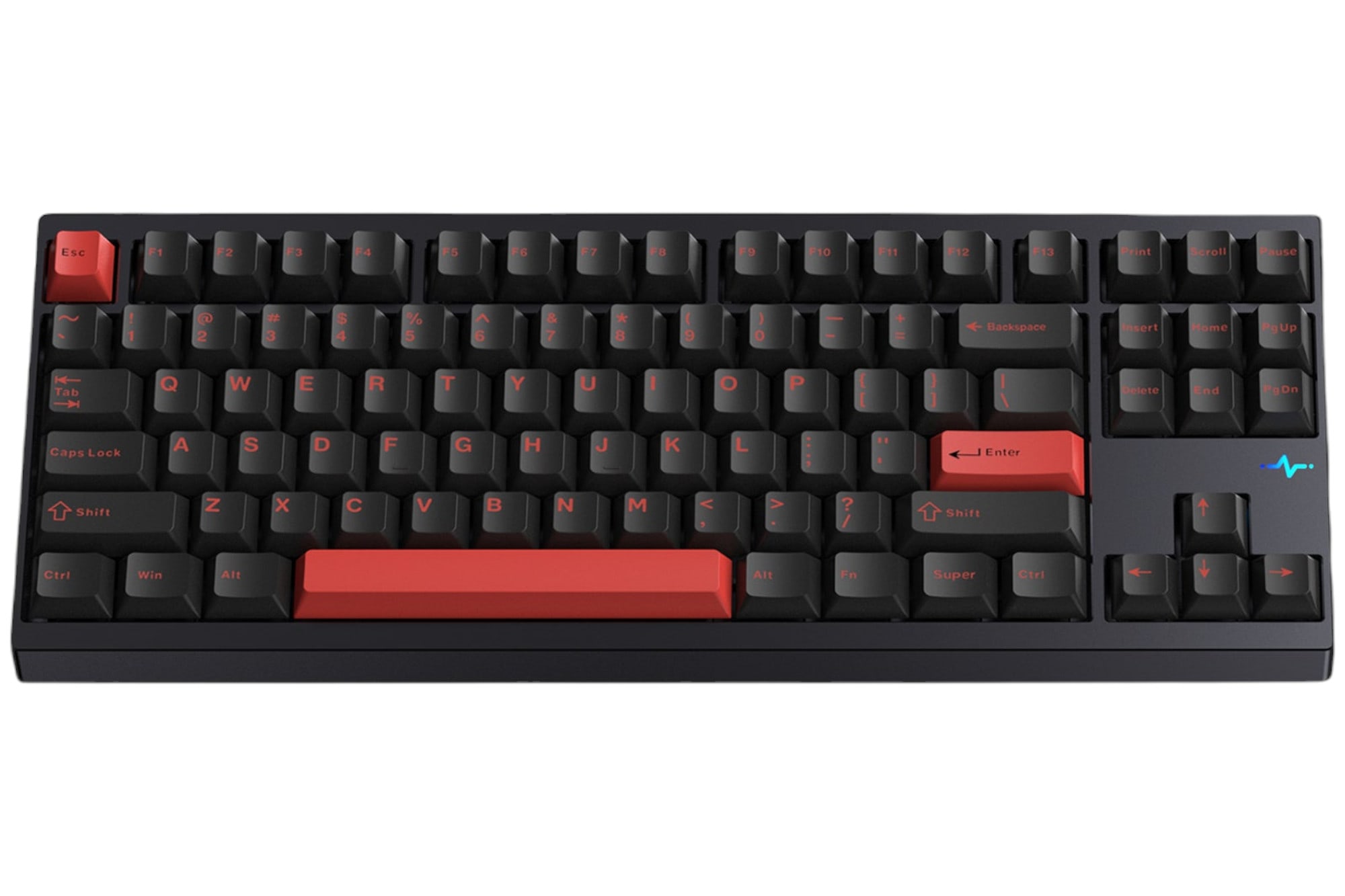 WOBKEY Crush80 Reboot Lite - Black Keyboard