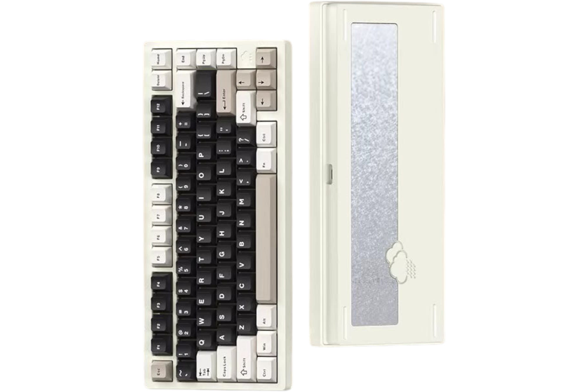 WOBKEY Rainy75 Pro - White Keyboard
