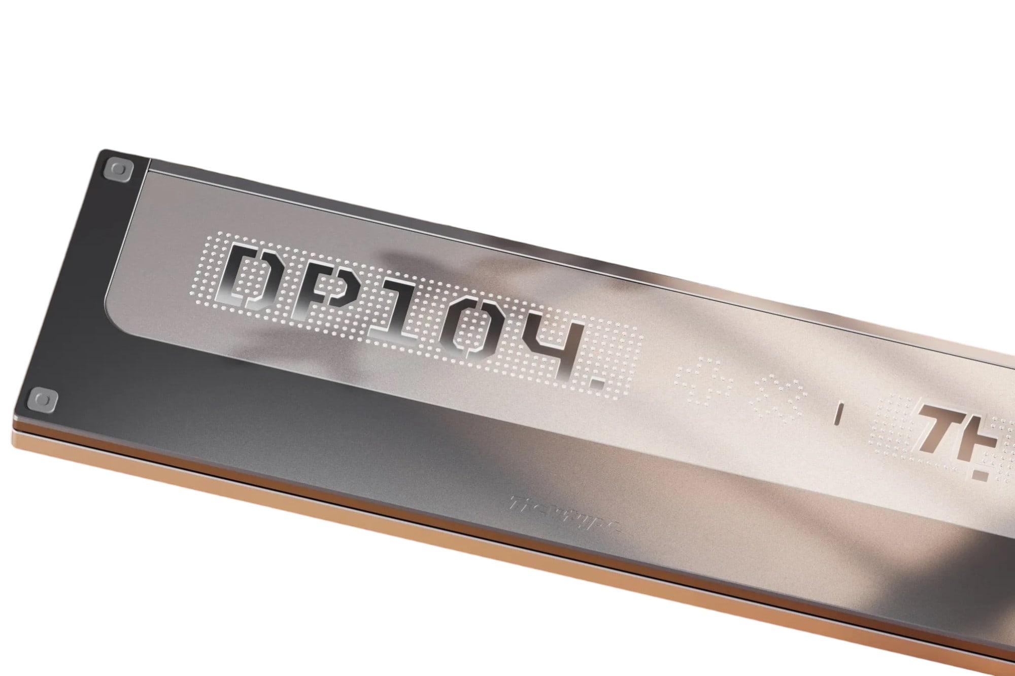 Ticktype DP104 Full-Size Keyboard - First Light Keyboard