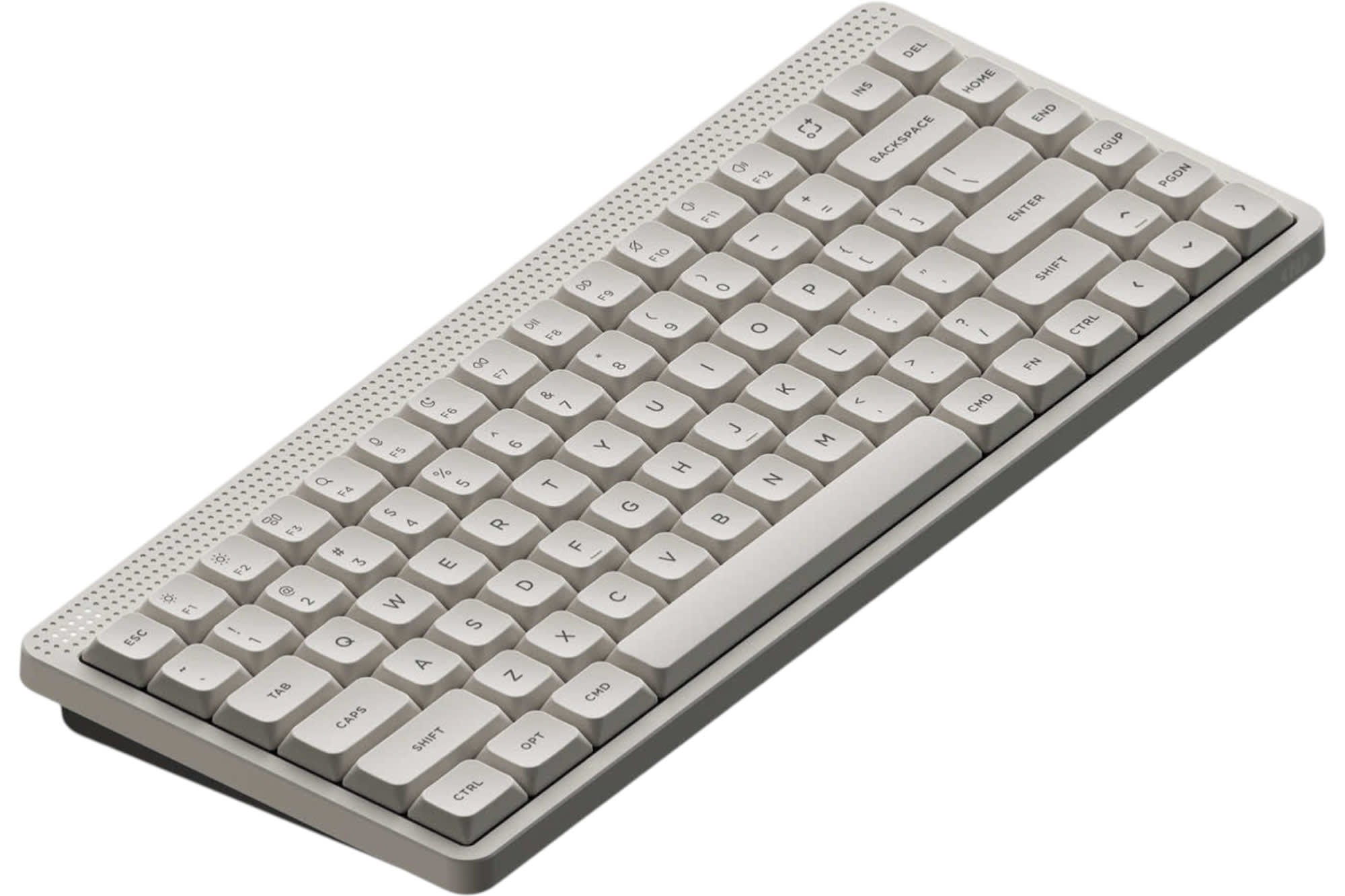 NuPhy NuPhy Node75 Low-Profile Wireless Mechanical Keyboard - White Keyboard