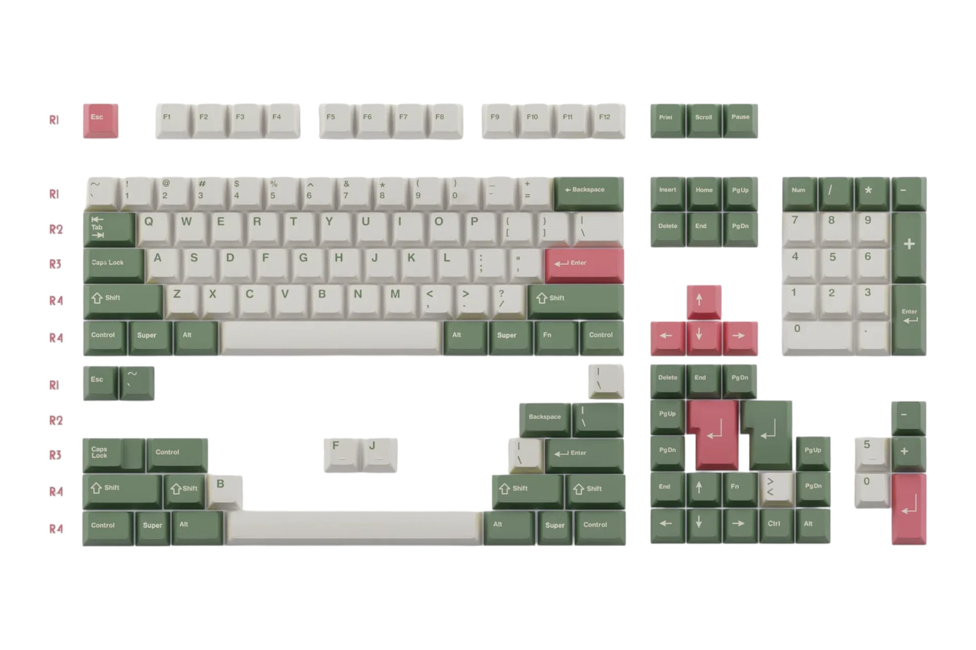 GMK GMK Hanami Dango Base Kit Keycap Kit