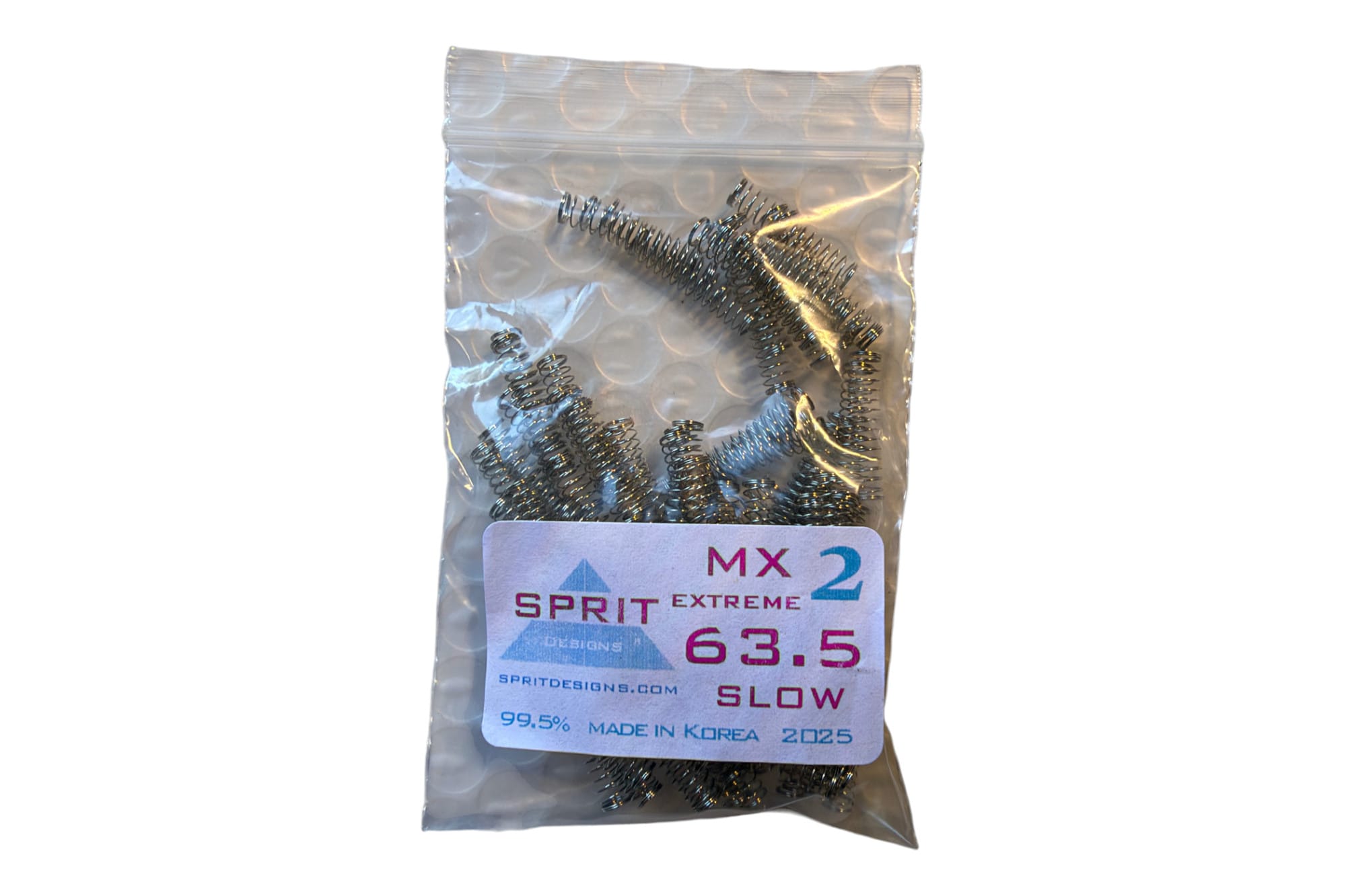 SPRiT MX Slow Extreme II Springs (63.5g) - 100 ct
