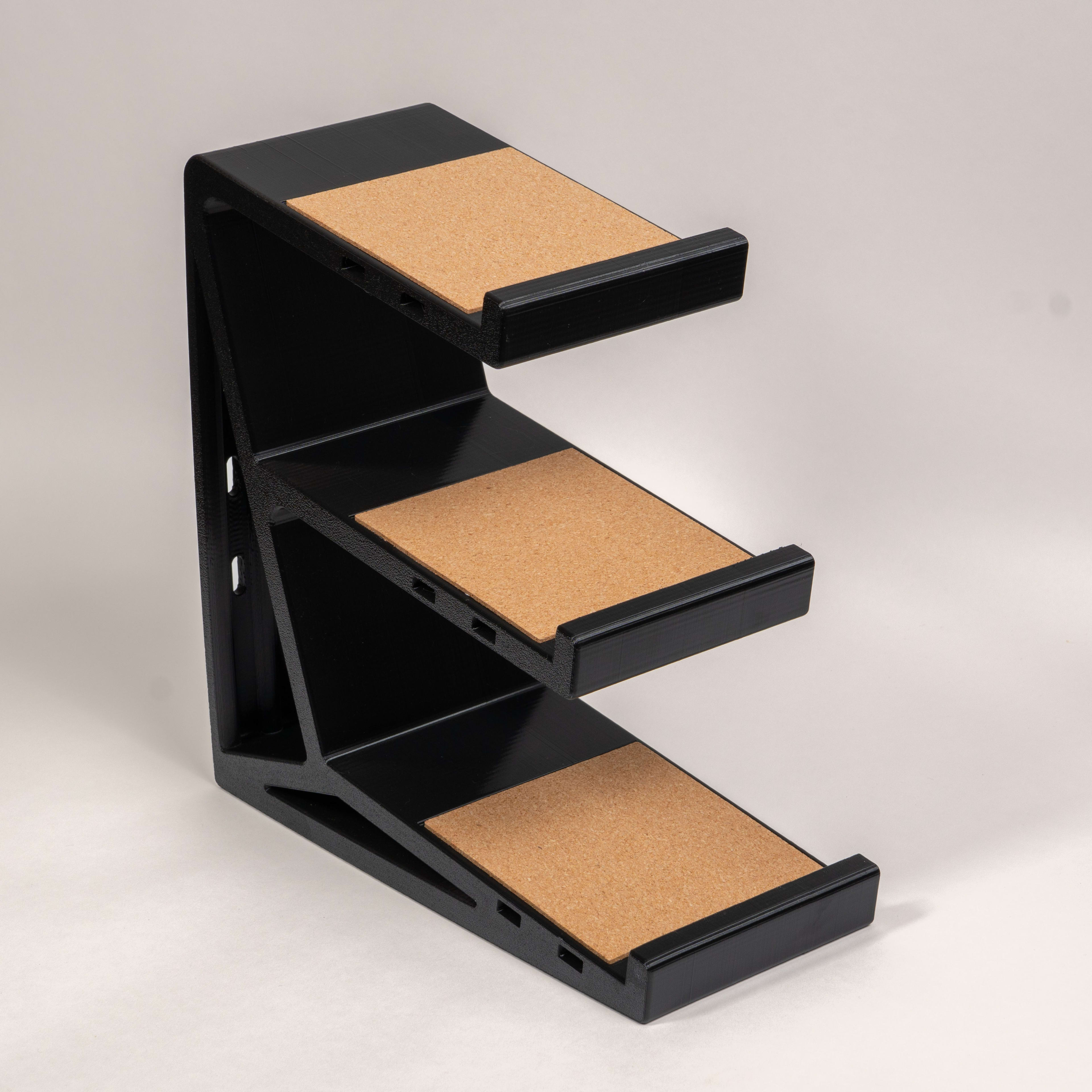 Clackify Keyboard Stand 3 Tier - Black