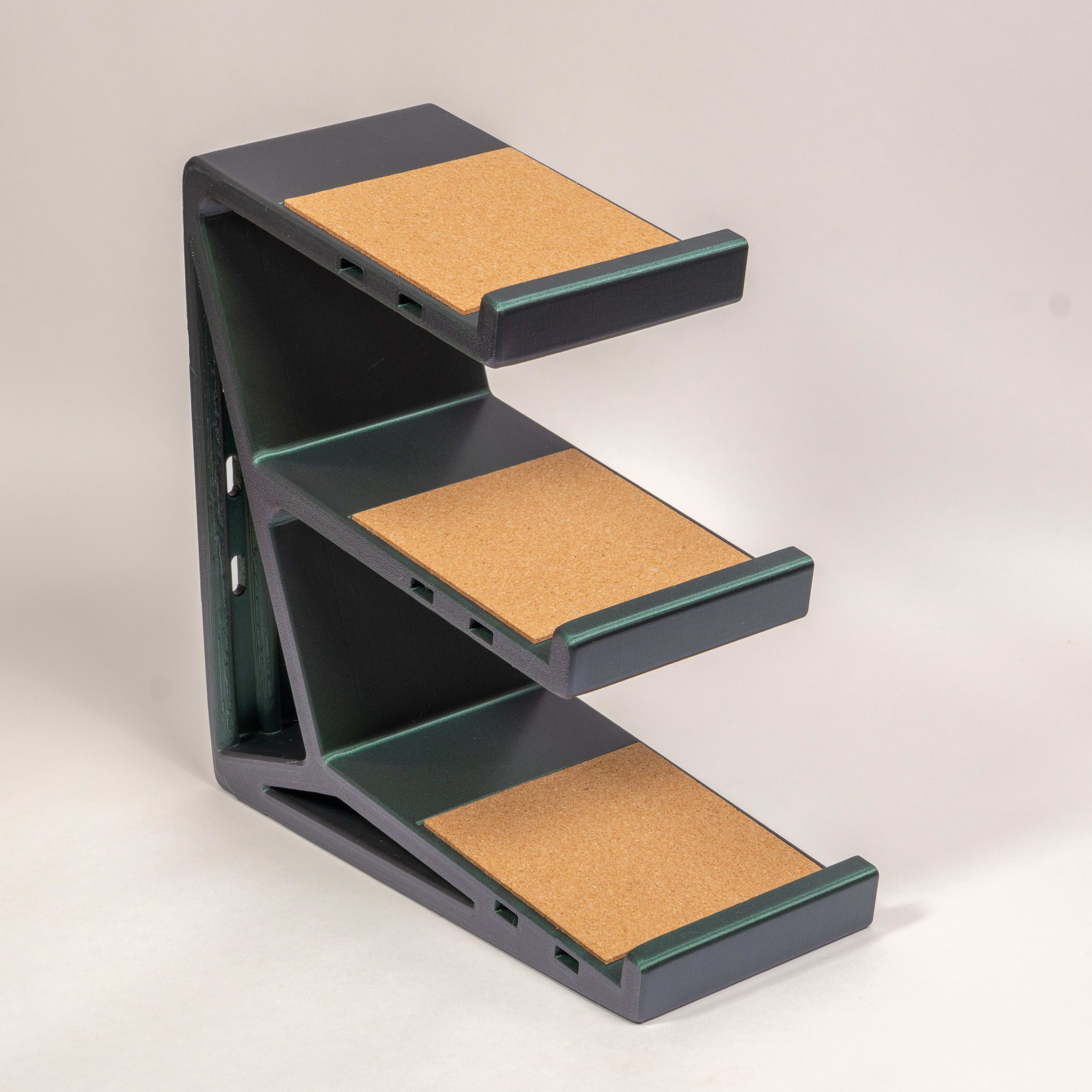 Clackify Keyboard Stand 3 Tier - Galaxy Gemstone Green