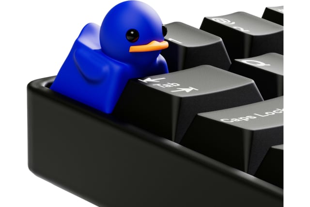 Blue Duckey Keycap