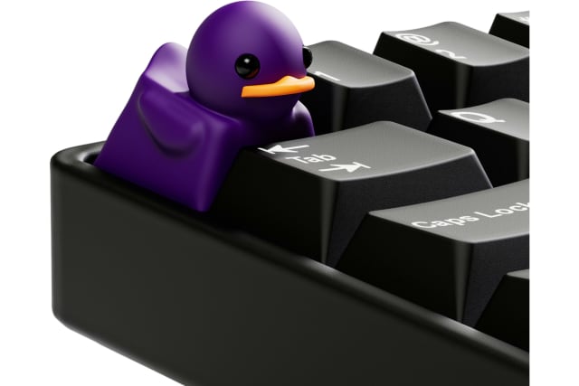Purple Duckey Keycap