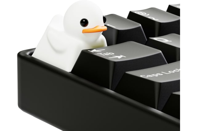 White Duckey Keycap