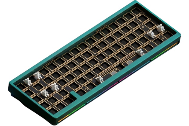 Nut65 Wireless 65% Barebones Keyboard Kit - Teal
