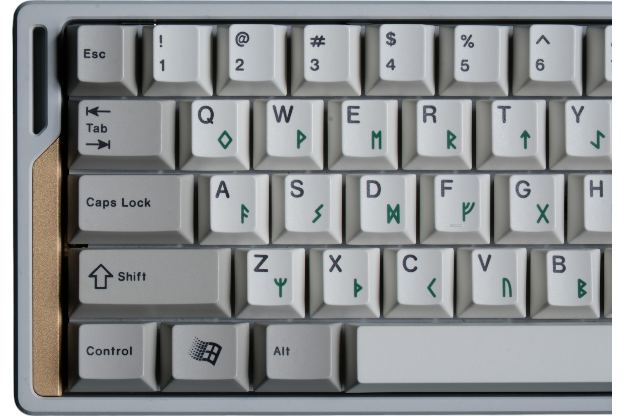 Cloud Runes JC Studio Runes Green Keycap Kit · Milktooth