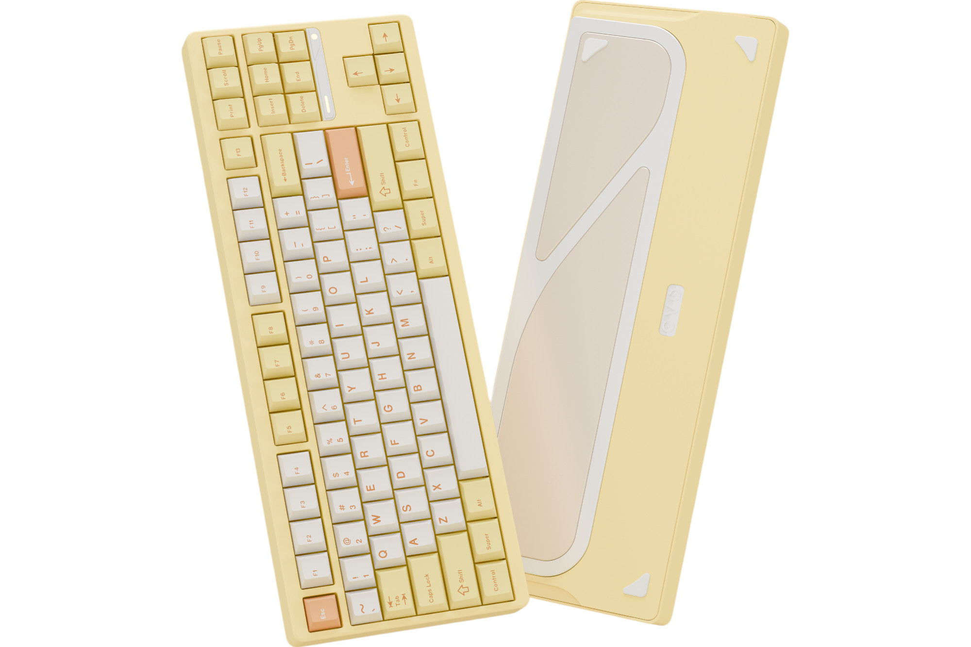TICKTYPE EVOWORKS EVO80 サンドゴールド色 砂金色 Evoworks Sandgold Evo80 Keyboard · Milktooth