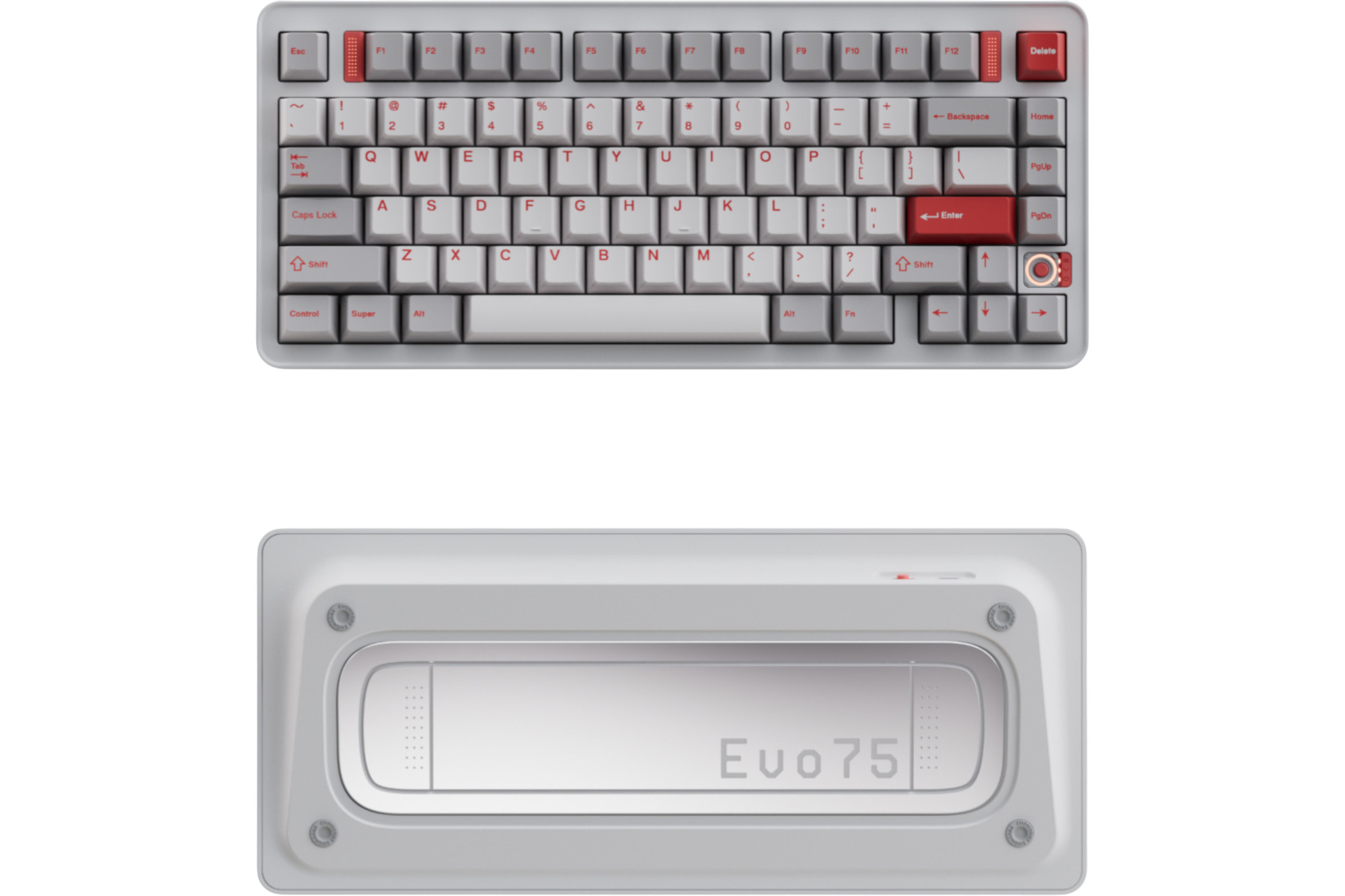 Evoworks Evo75 Aluminum TKL Hotswap Wireless Keyboard - First