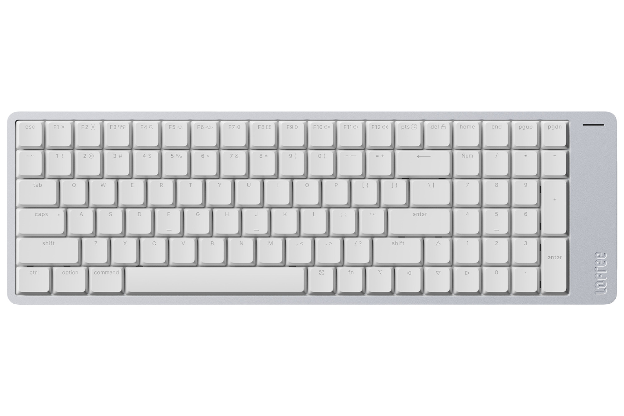 LOFREE Lofree Flow2メカニカルキーボード--Silver Lofree Silver Flow 