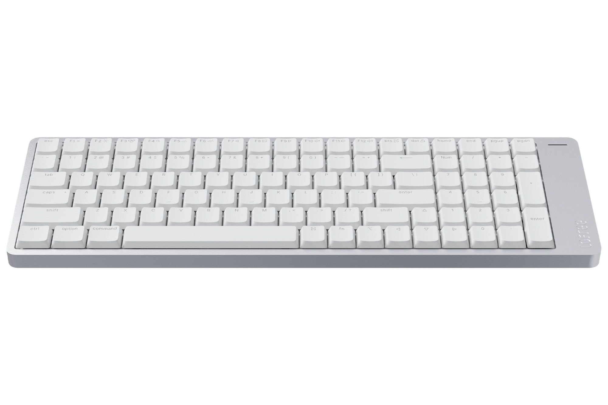 Lofree Silver Flow 2 68 Keyboard · Milktooth