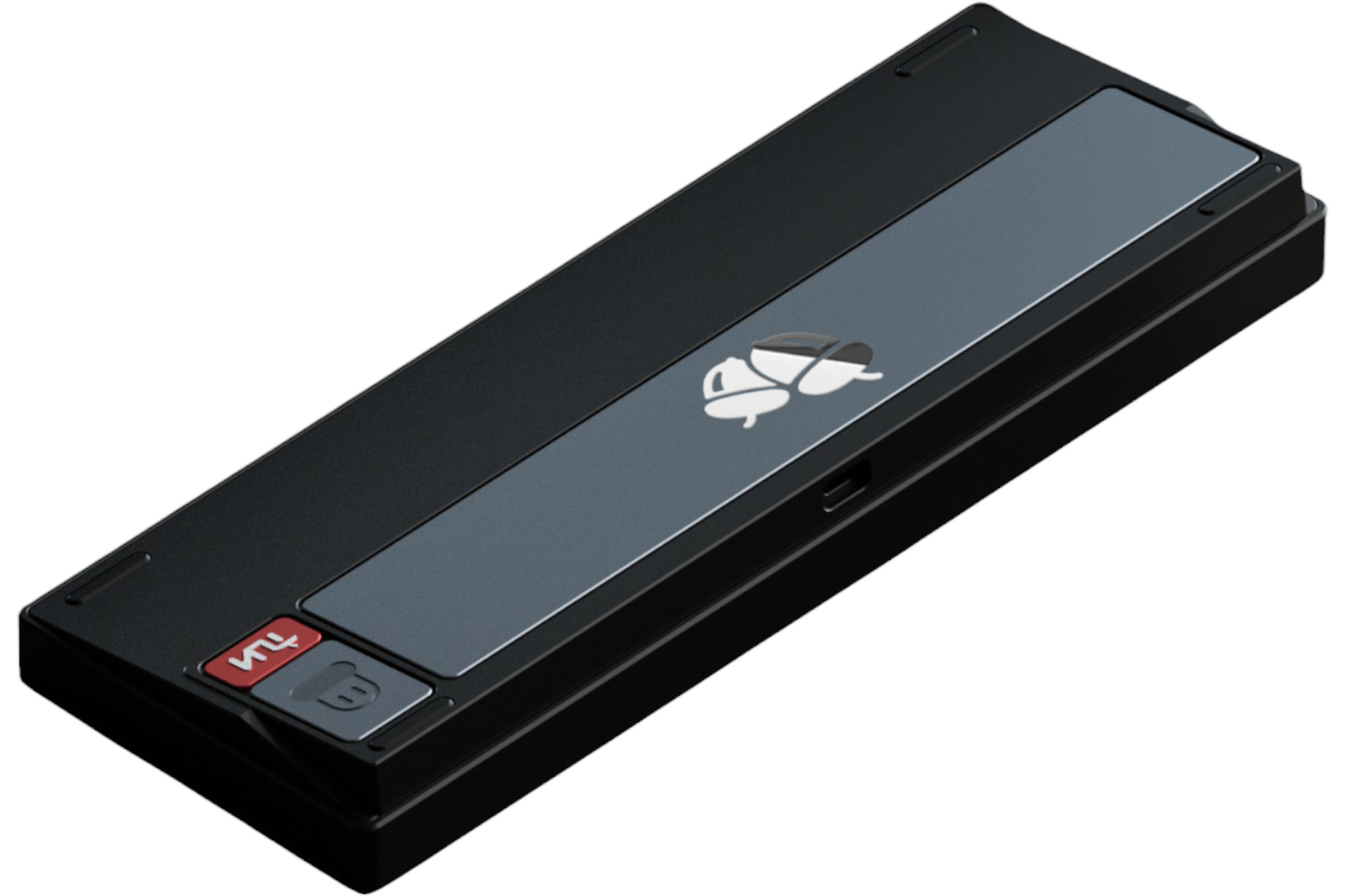 Weikav Nut65 Wireless 65% Barebones - Black Keyboard · Milktooth