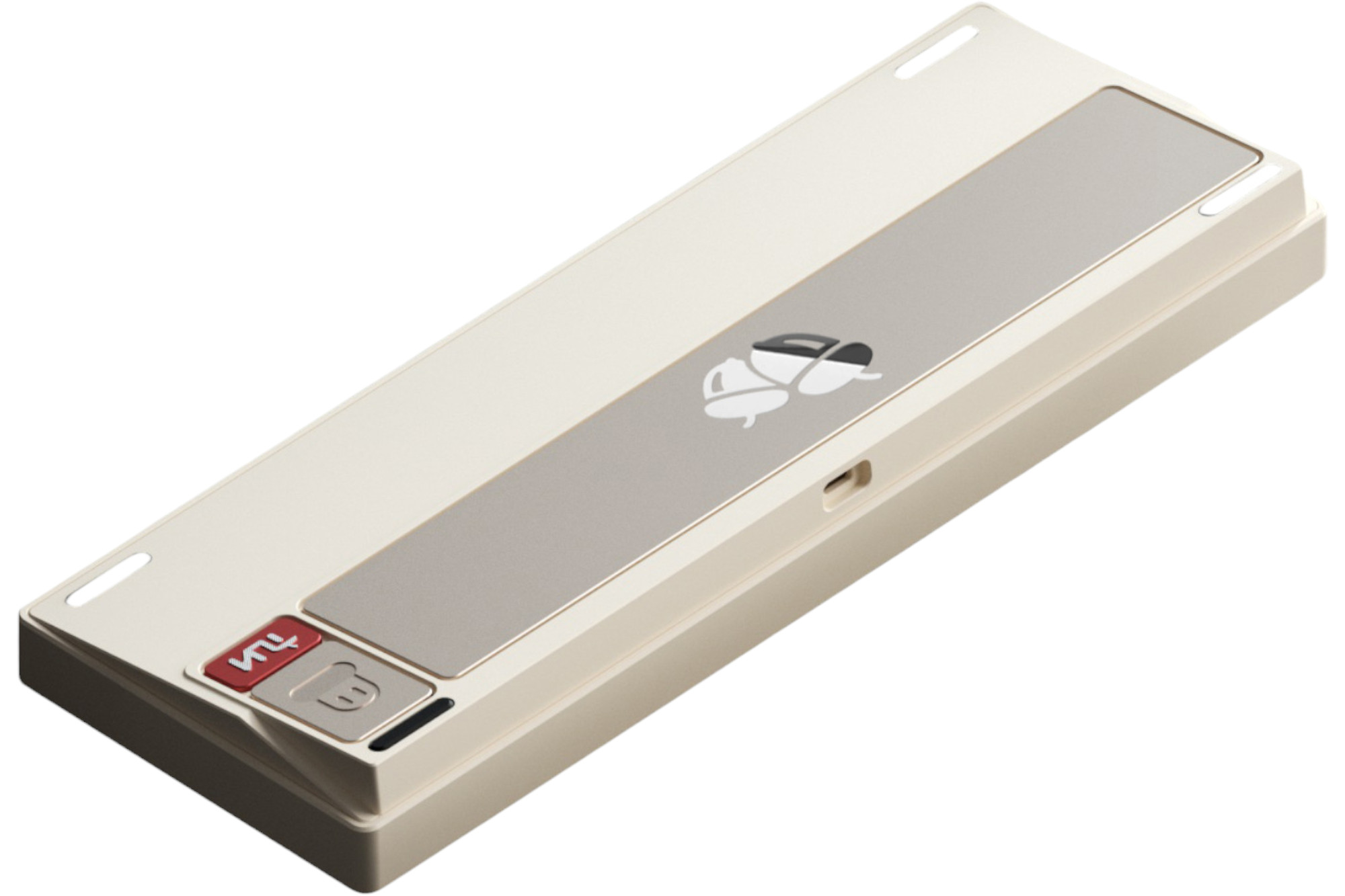 Weikav Nut65 Wireless 65% Barebones - Milk White Keyboard · Milktooth